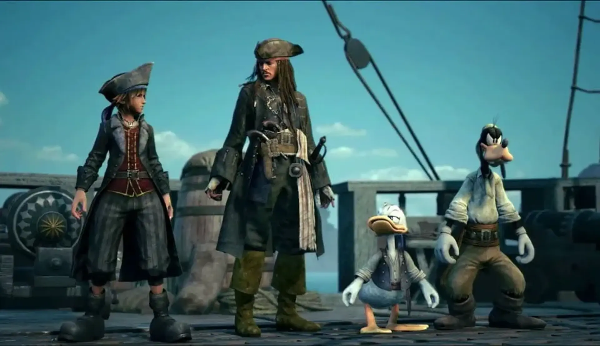 E3 2018: بازی Kingdom Hearts 3 ما را به دنیای دزدان دریایی کارائیب می‌برد