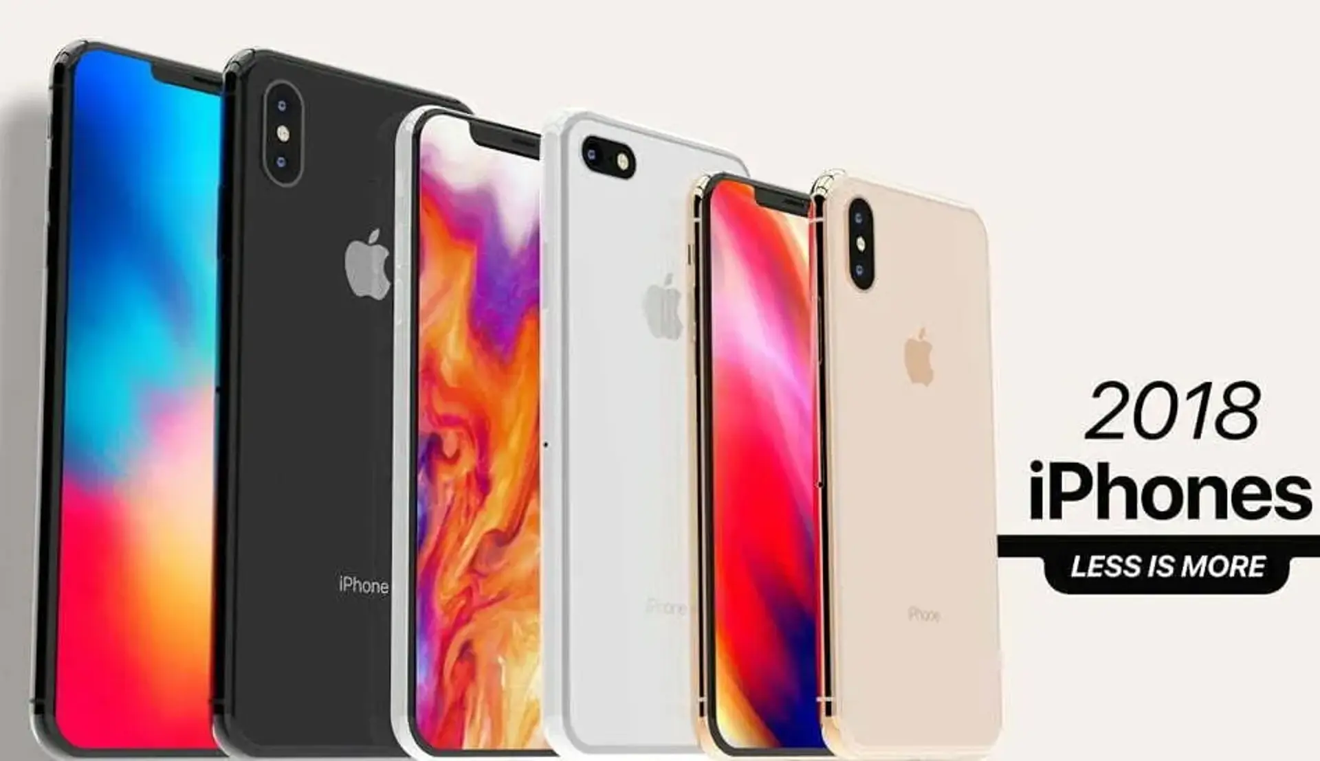 از رندرهای زیبای آیفون X پلاس و آیفون 9 لذت ببرید
