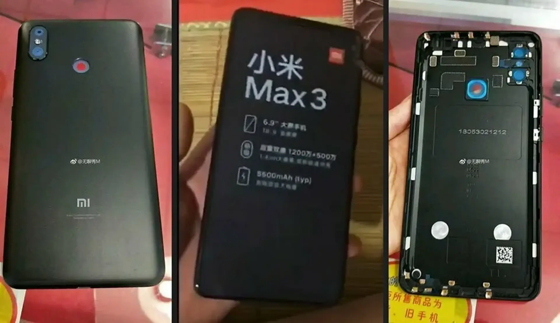 مشخصات شیائومی می مکس 3 لو رفت