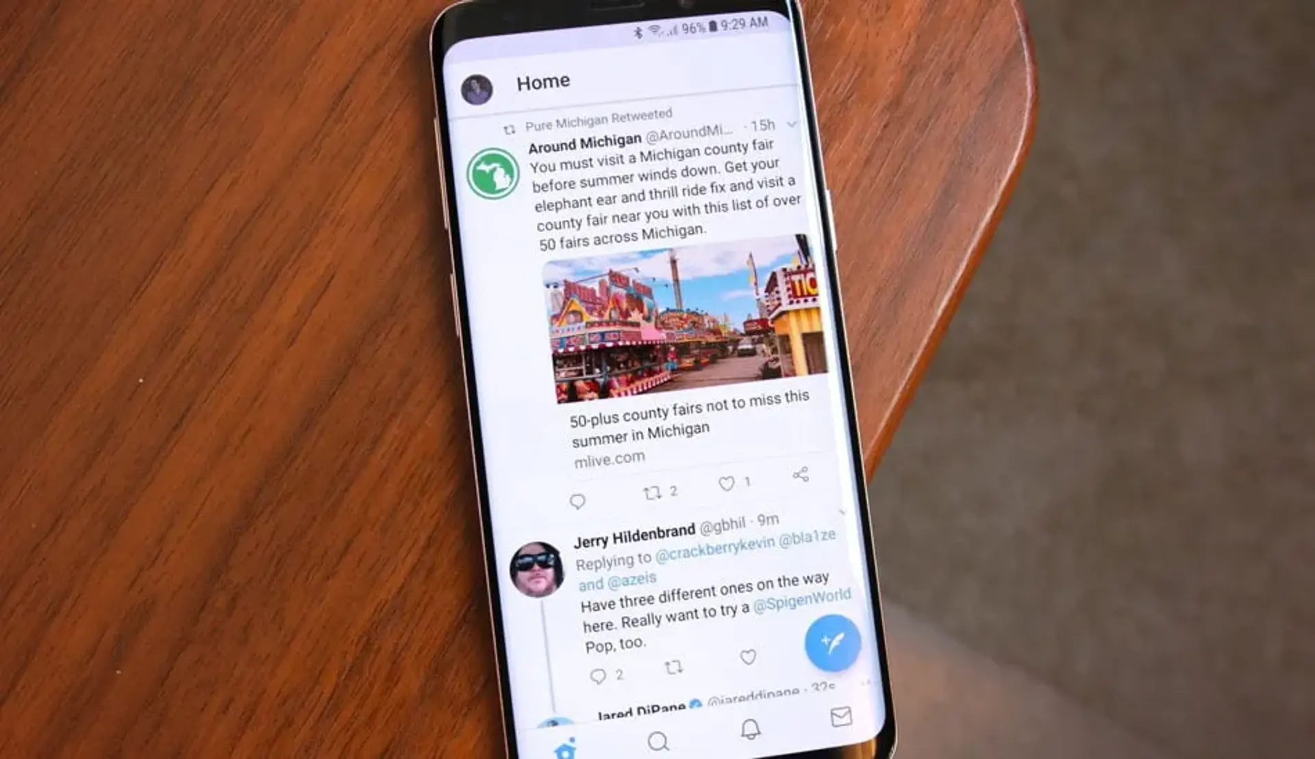 قابلیت جدید اپلیکیشن اندروید توییتر پس از بروزرسانی اخیر