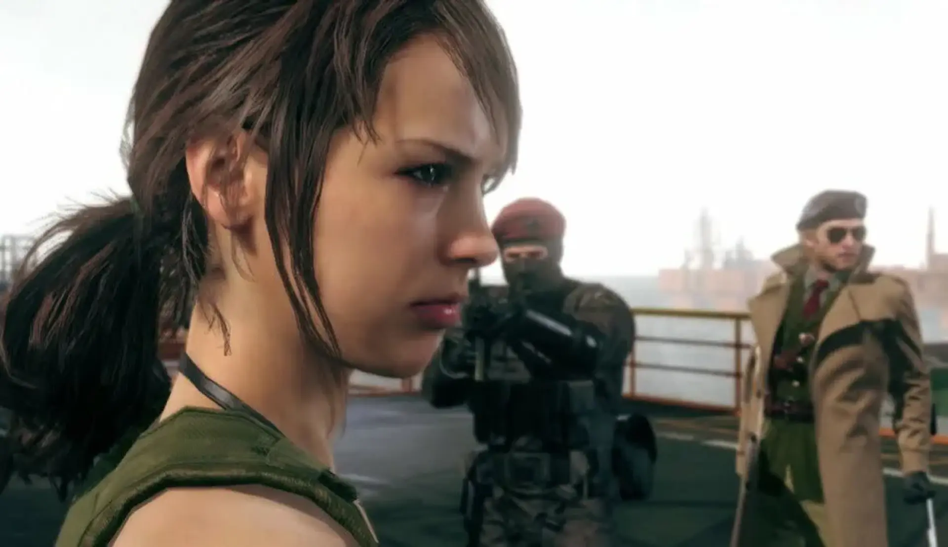 از این به بعد می توانید در Metal Gear Solid V: The Phantom Pain با Quiet بازی کنید