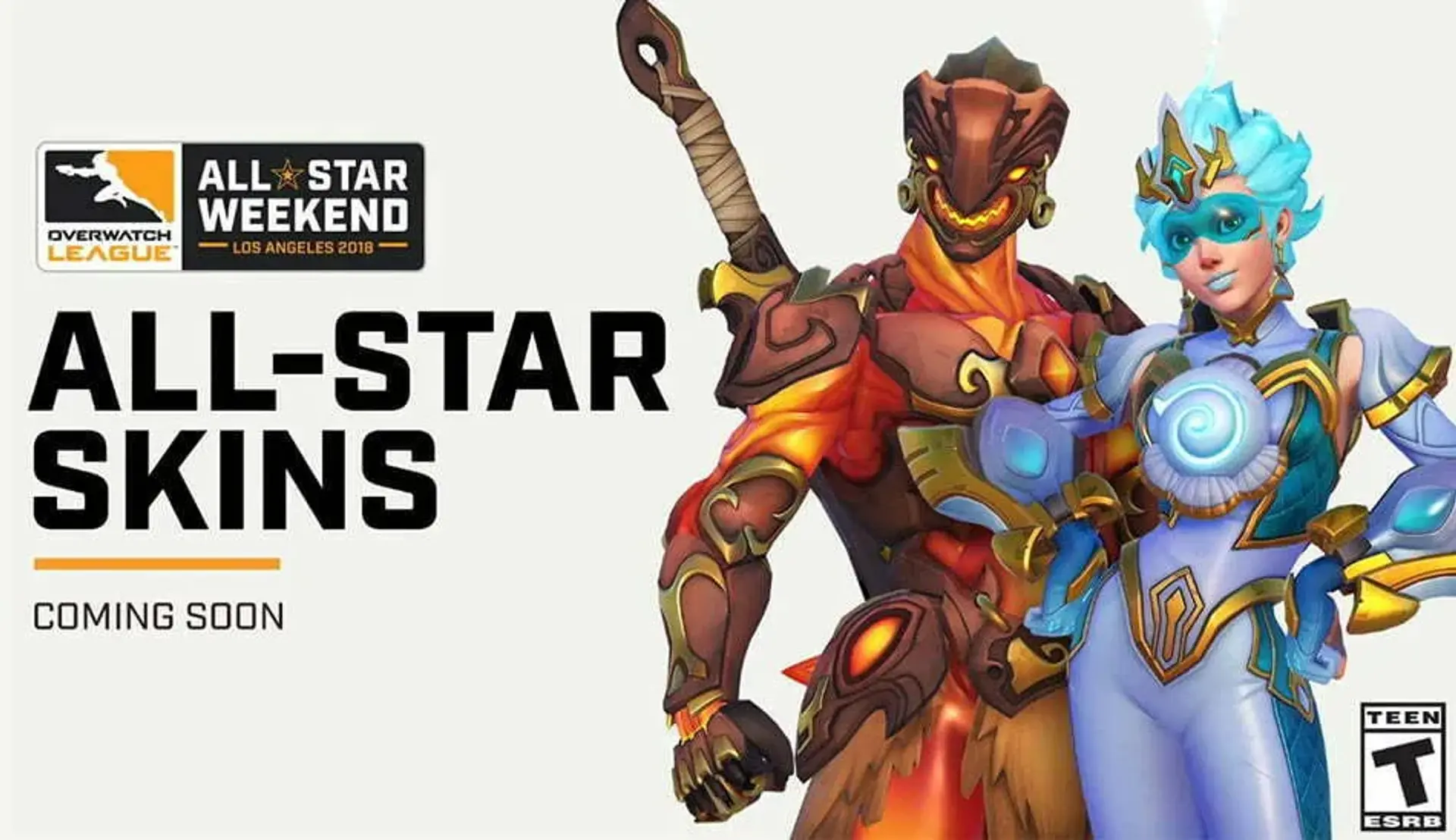 دو پوشش جدید برای بازی Overwatch در فینال لیگ این بازی معرفی شد