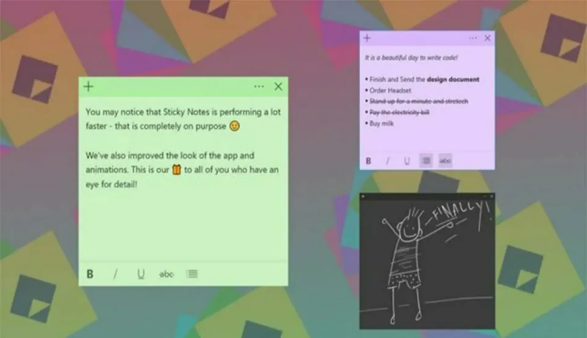 ابزار Sticky Notes ویندوز به گوشی‌ های هوشمند هم راه پیدا می‌ کند