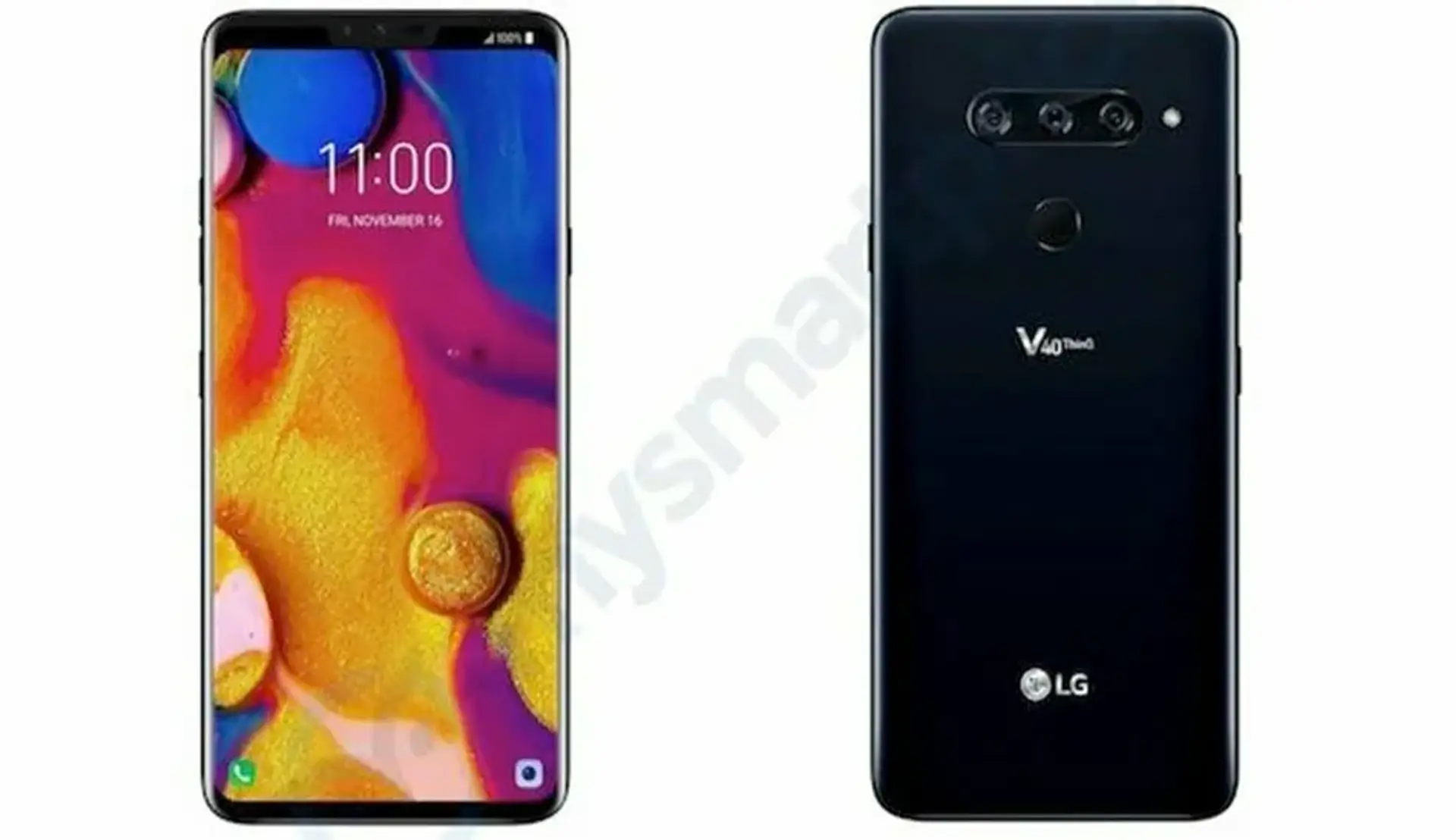 تصاویر لو رفته از ال جی V40 دوربین پشتی سه گانه این گوشی را نشان می دهند
