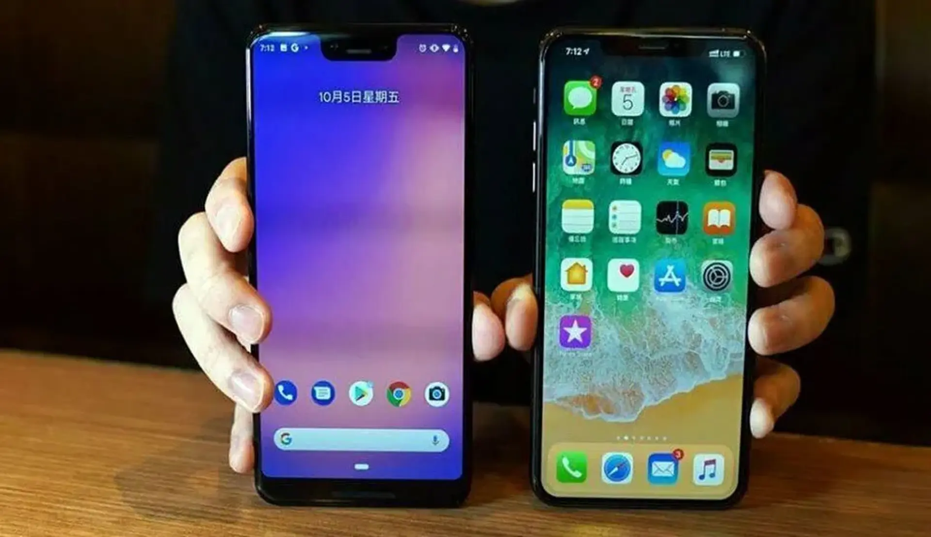 مقایسه کیفیت عکس پیکسل 3 ایکس ال با آیفون 10 اس مکس