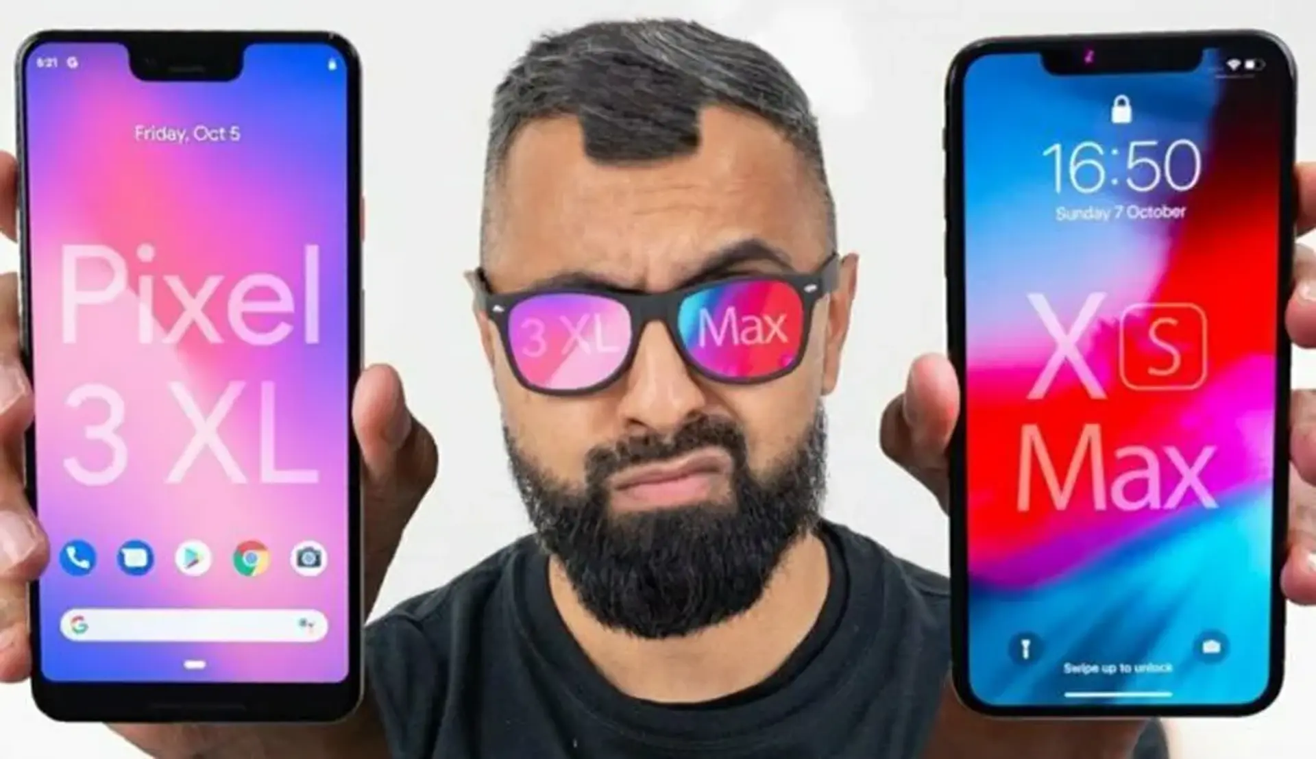 مقایسه گوگل پیکسل 3 ایکس ال و آیفون 10 اس مکس