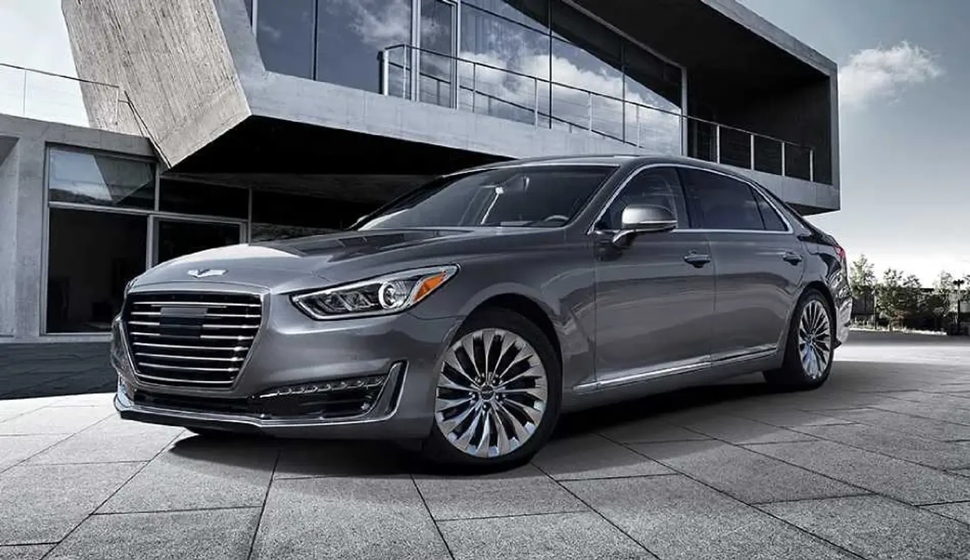 تصاویر جدیدی از فیس لیفت خودروی جنسیس جی 90 مدل 2020 لو رفت