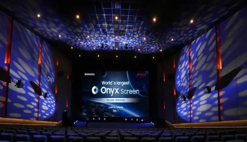 سامسونگ بزرگترین نمایشگر سینمایی LED اونیکس دنیا را در چین نصب می‌ کند