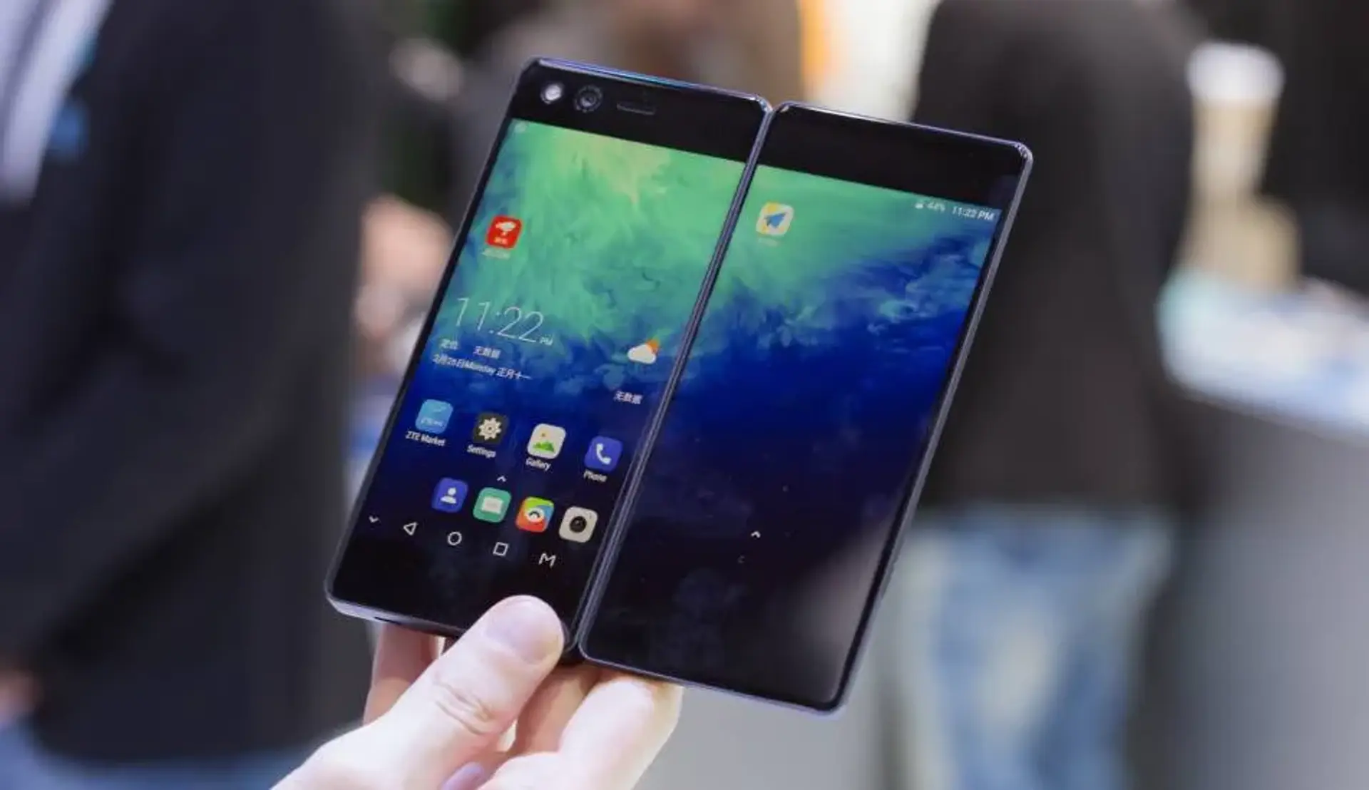 ZTE پتنتی را برای یک گوشی تاشو ثبت کرد