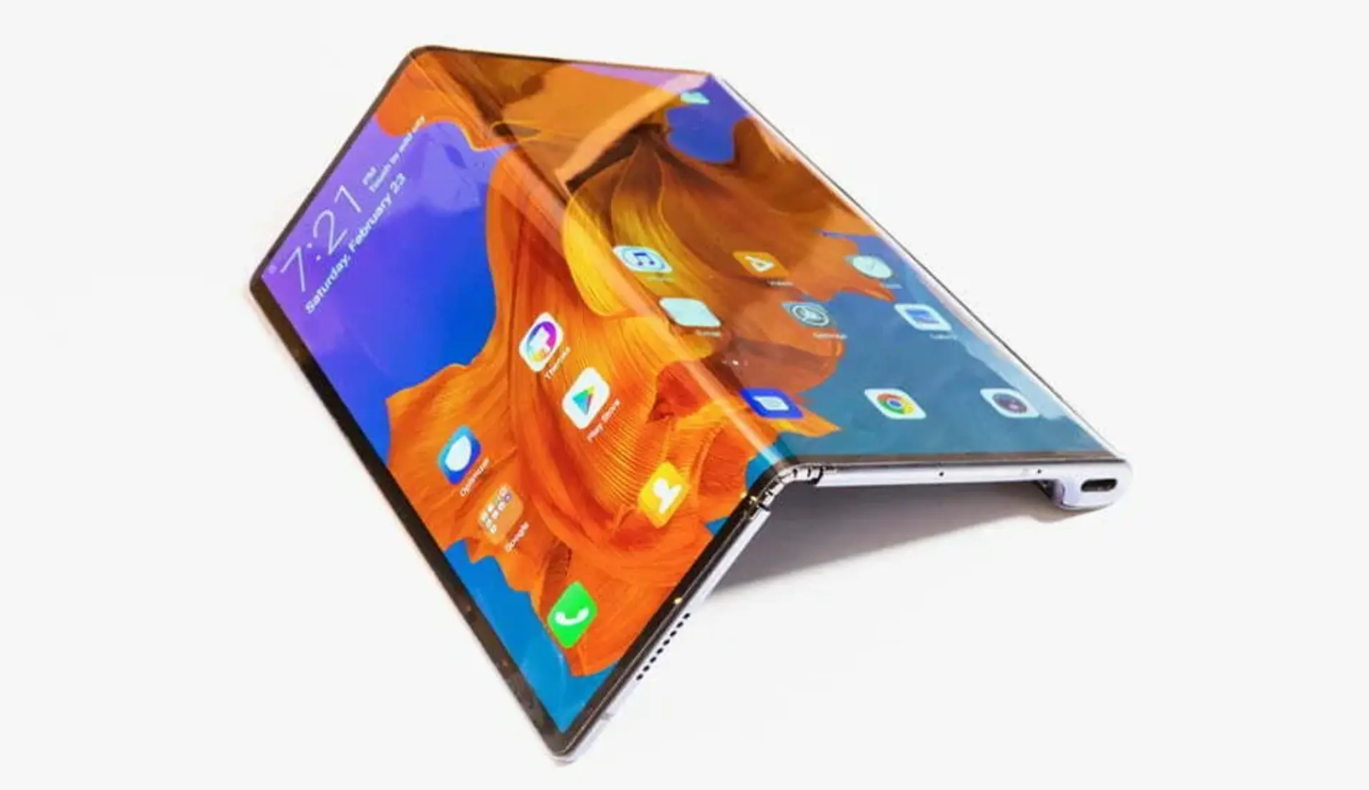 گوشی تاشو 5G هواوی میت ایکس معرفی شد