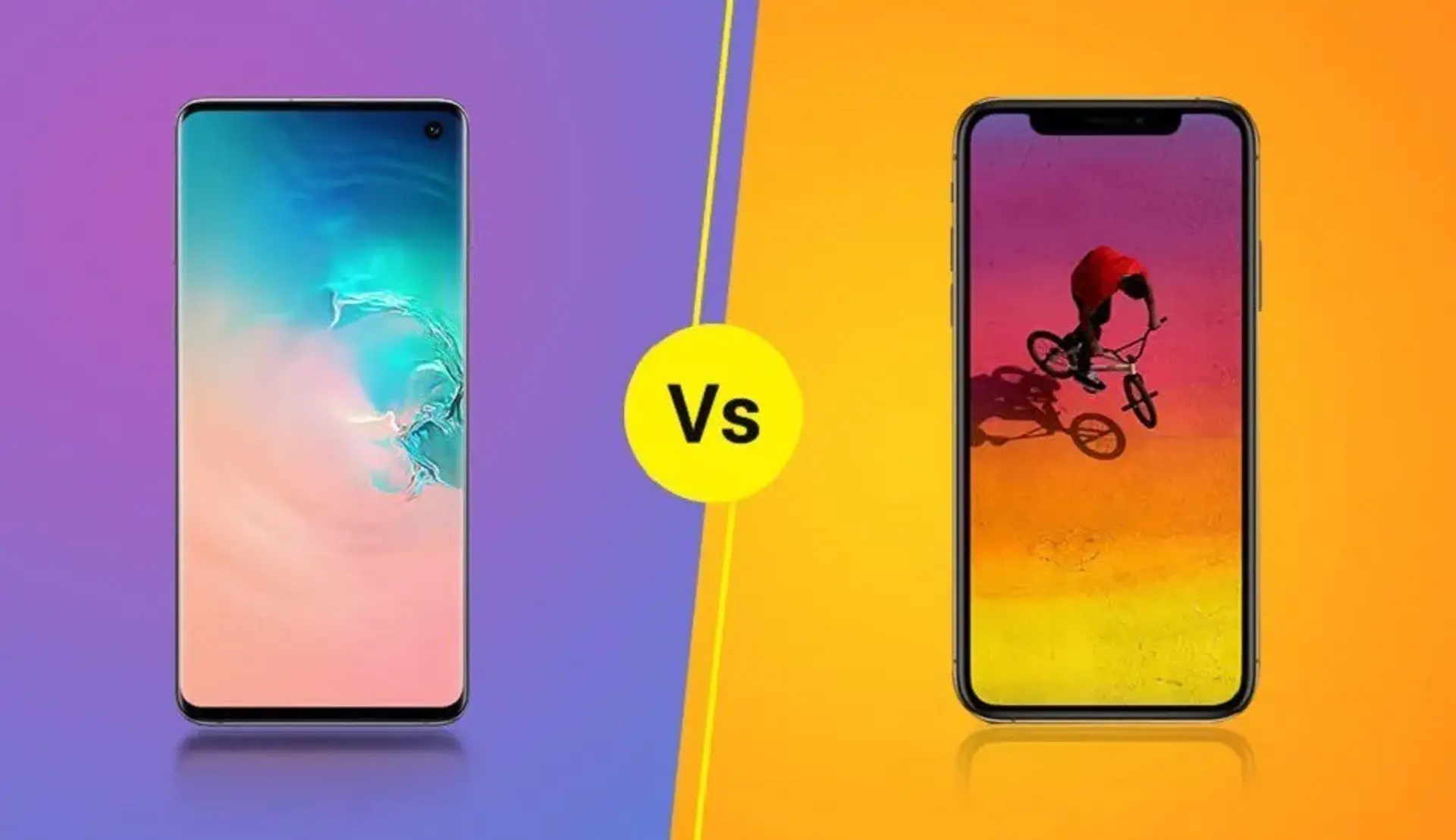 مقایسه سامسونگ گلکسی S10 و آیفون XS اپل (با ویدیوی اختصاصی)