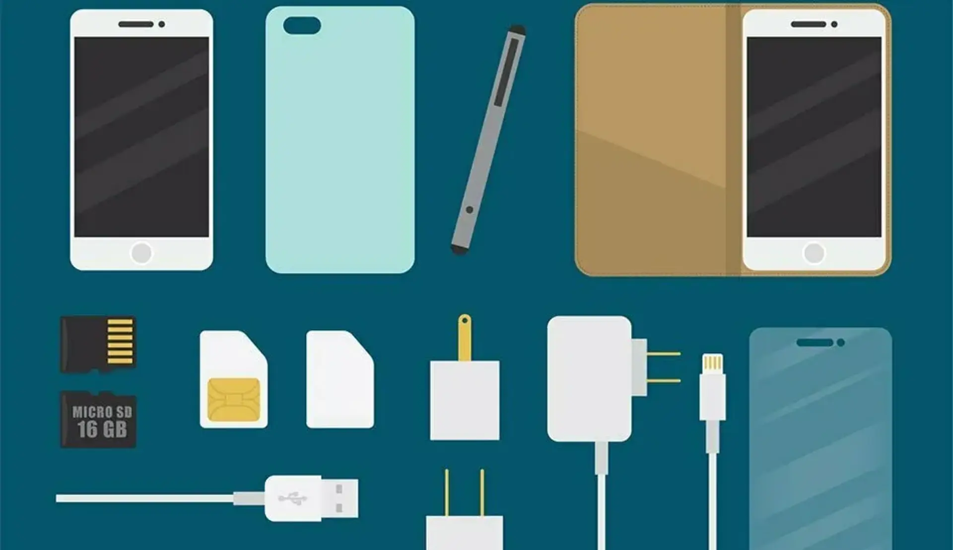 لیست قیمت گلس ، قاب ، شارژر و کابل شارژ گوشی‌ های پرفروش بازار