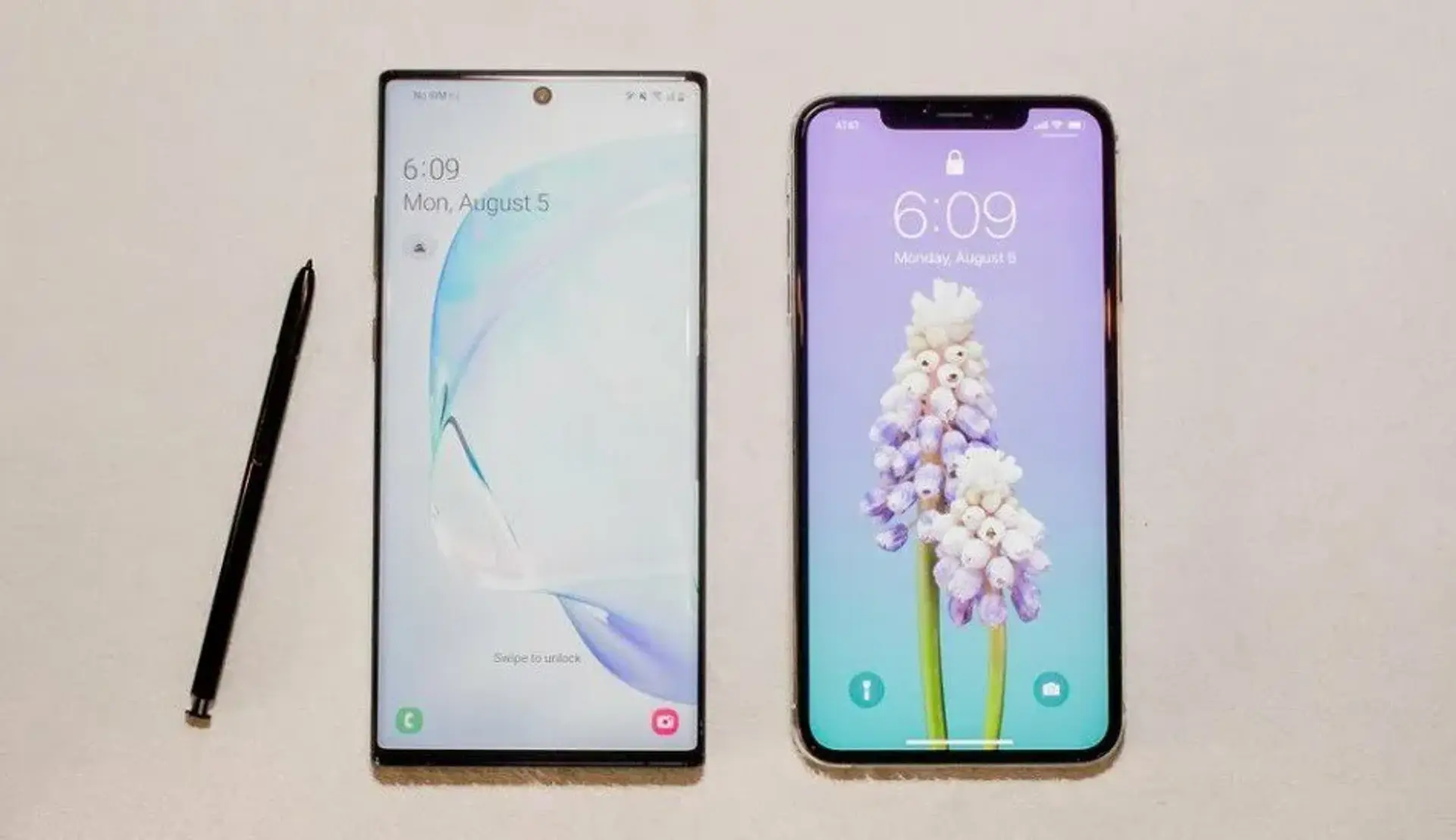 مقایسه سامسونگ گلکسی نوت 10 پلاس با آیفون XS Max ؛ جدال غول ها