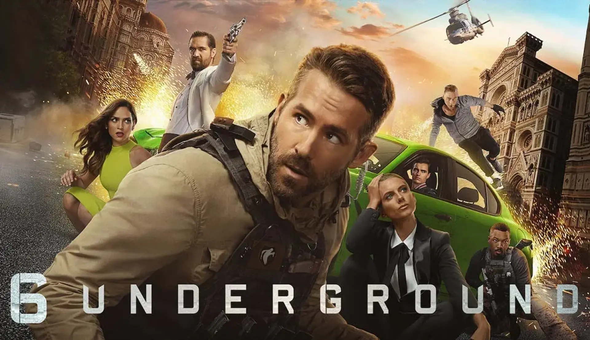 دانلود فیلم 6 آندرگراند (6Underground)؛ بررسی، داستان و نمرات منتقدین