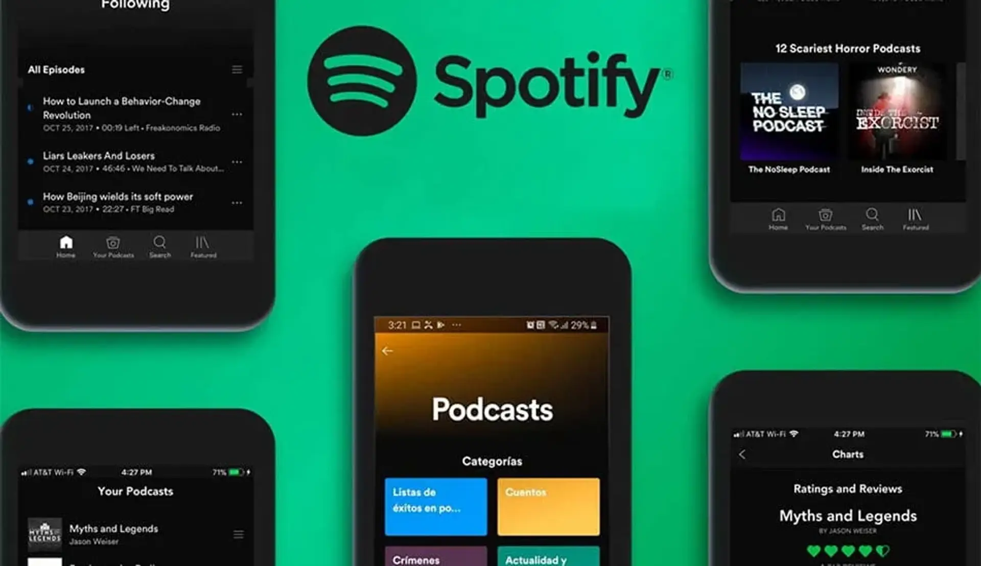 پادکست ویدئویی Spotify راه اندازی شد!