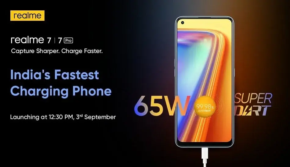 ریلمی سیزدهم شهریور دو گوشی Realme 7 و Realme 7 Pro را رونمایی خواهد کرد