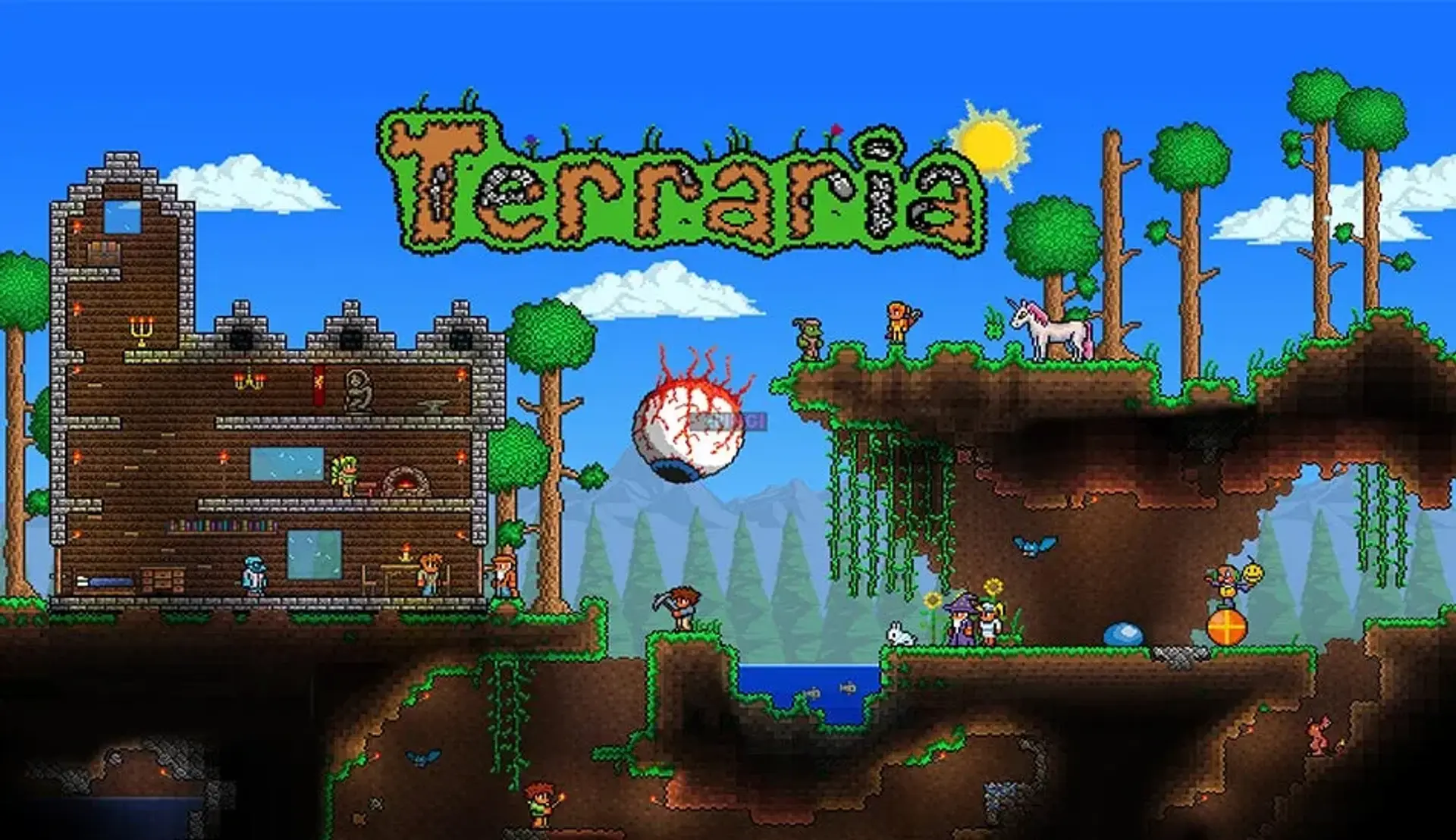معرفی بازی Terraria ؛ تنها در جزیره‌ای گمشده
