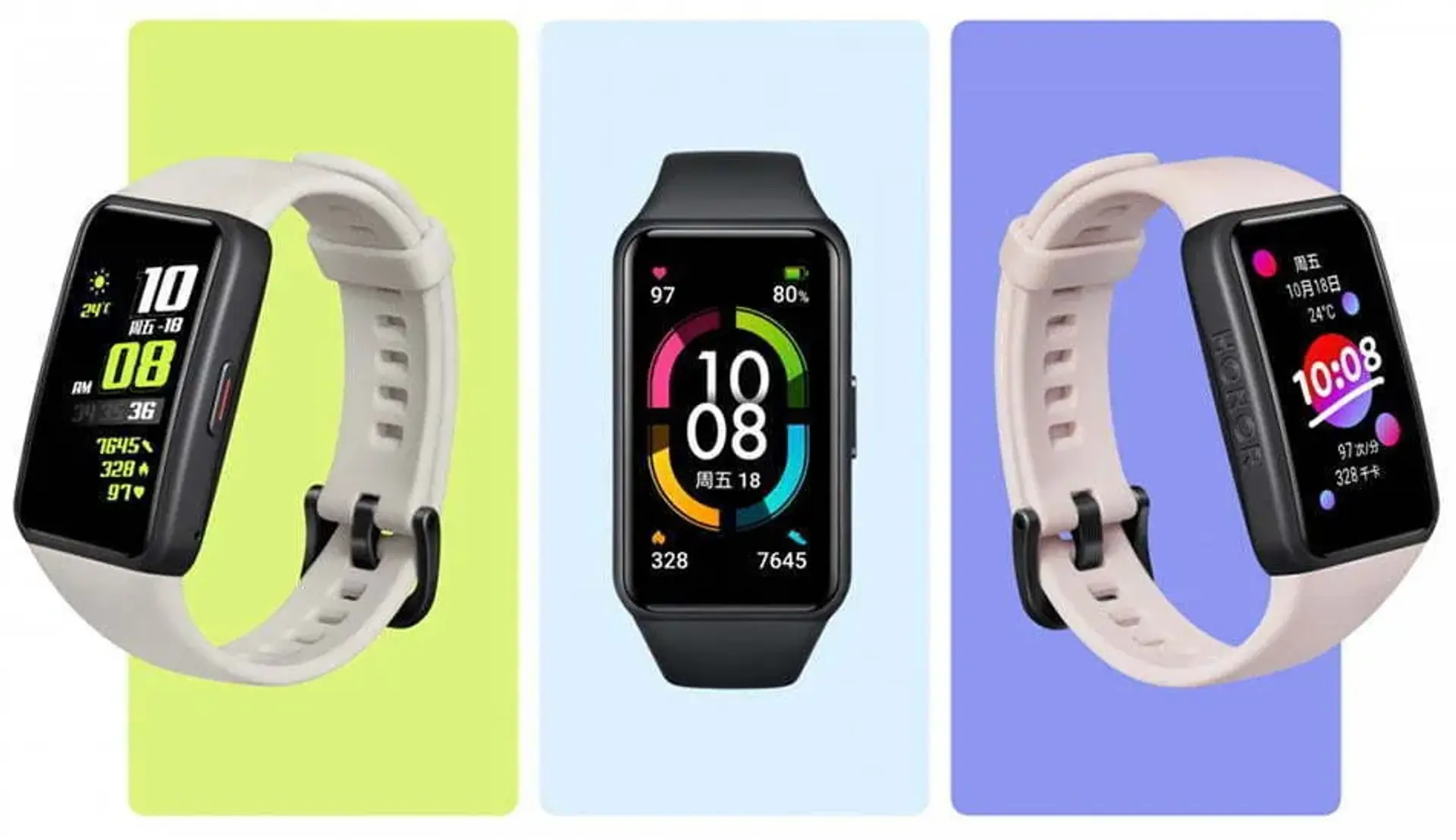 آنر بند 6 (Honor Band 6) رونمایی شد؛ چیزی بین ساعت و مچ‌بند هوشمند!