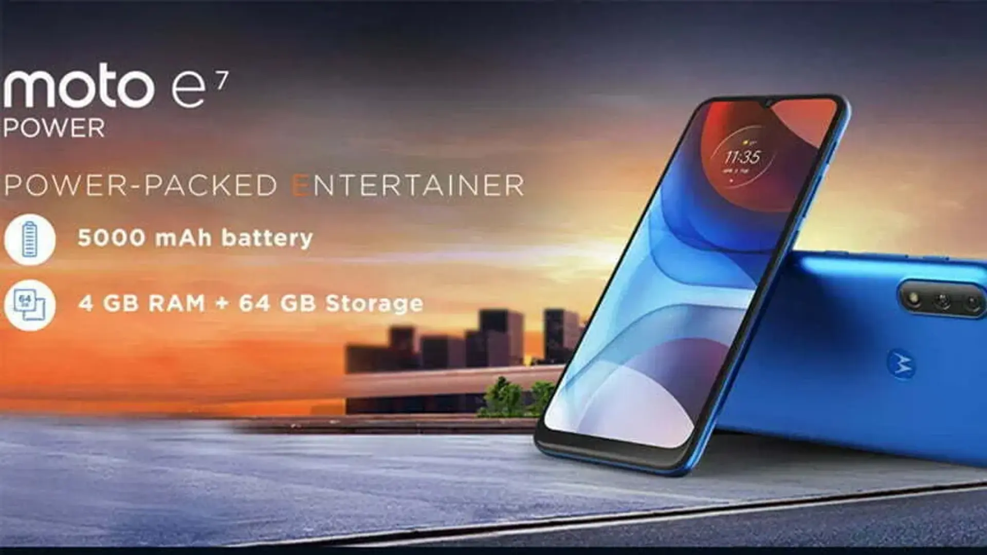 گوشی فوق ارزان موتورولا Moto E7 Power تا 19 فوریه 2021 عرضه می‌شود