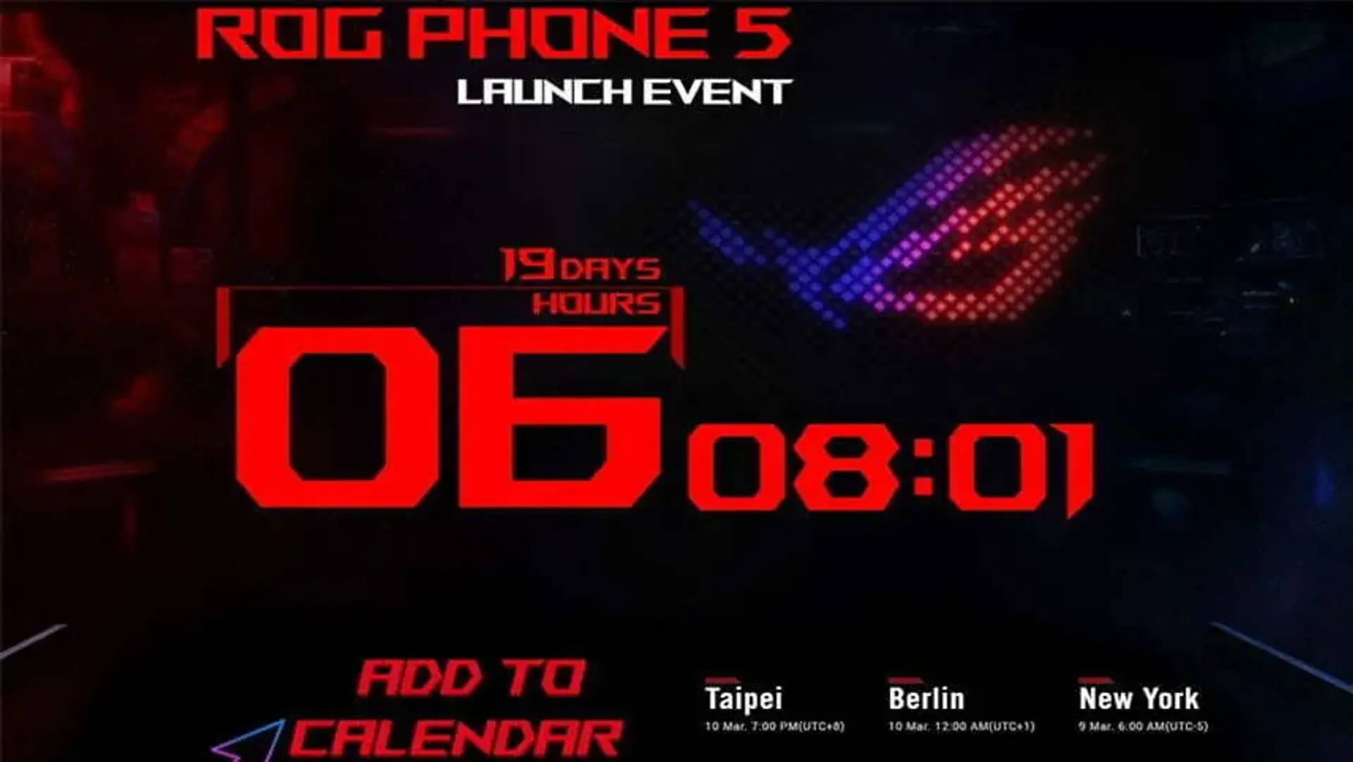 گوشی ایسوس راگ فون 5 (Asus ROG Phone 5) در 10 مارس عرضه می‌شود!