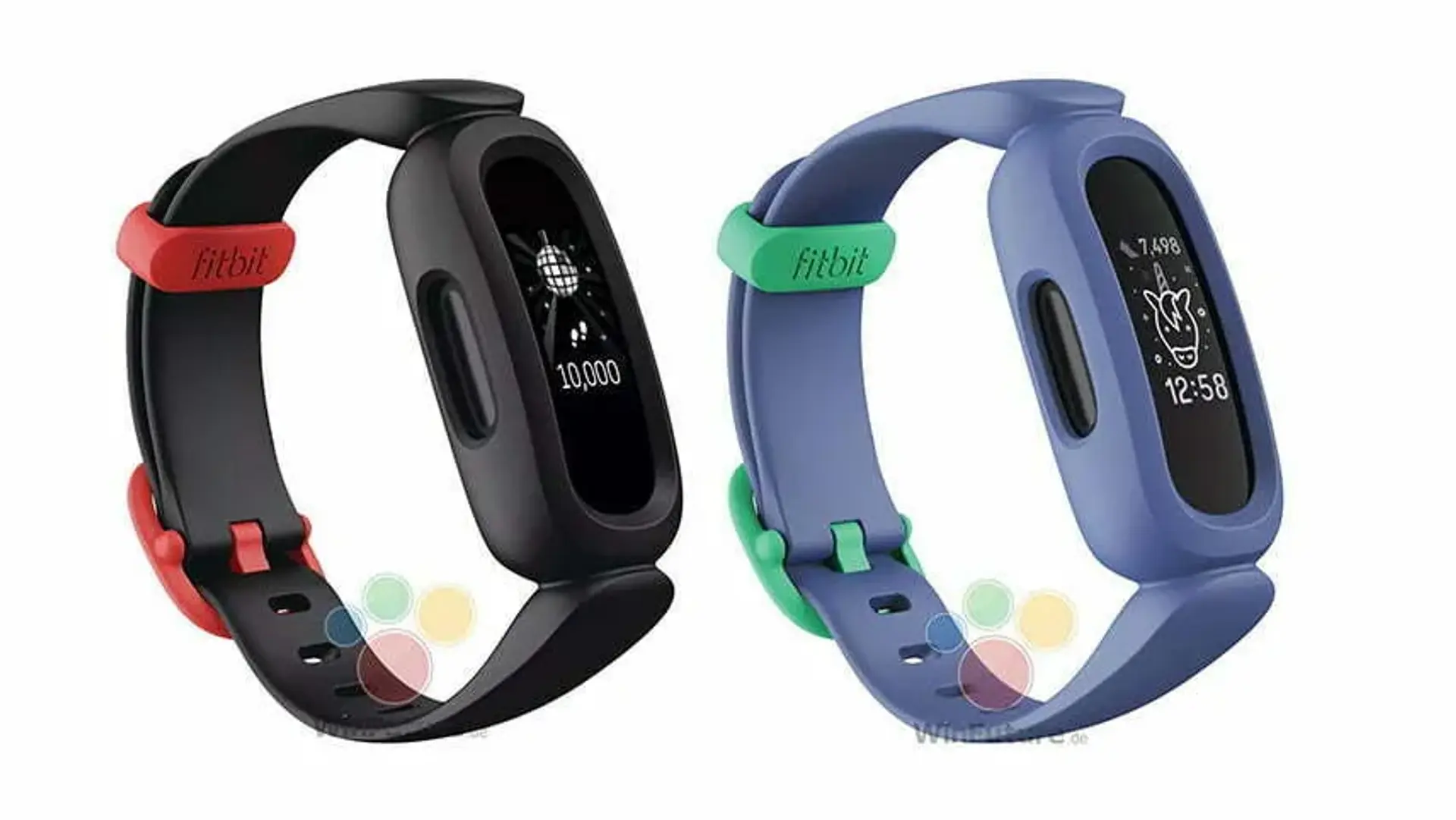 تصاویری از مچ بند هوشمند فیت بیت ایس 3 (Fitbit Ace 3) منتشر شد