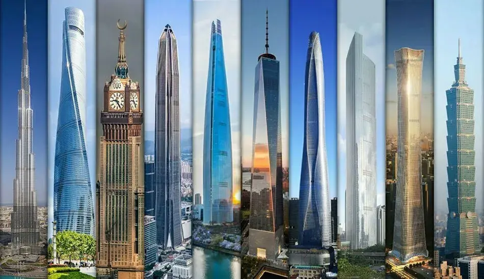 معرفی بلندترین ساختمان های جهان /  قدرت‌نمایی آسیا با برج های سر به فلک کشیده