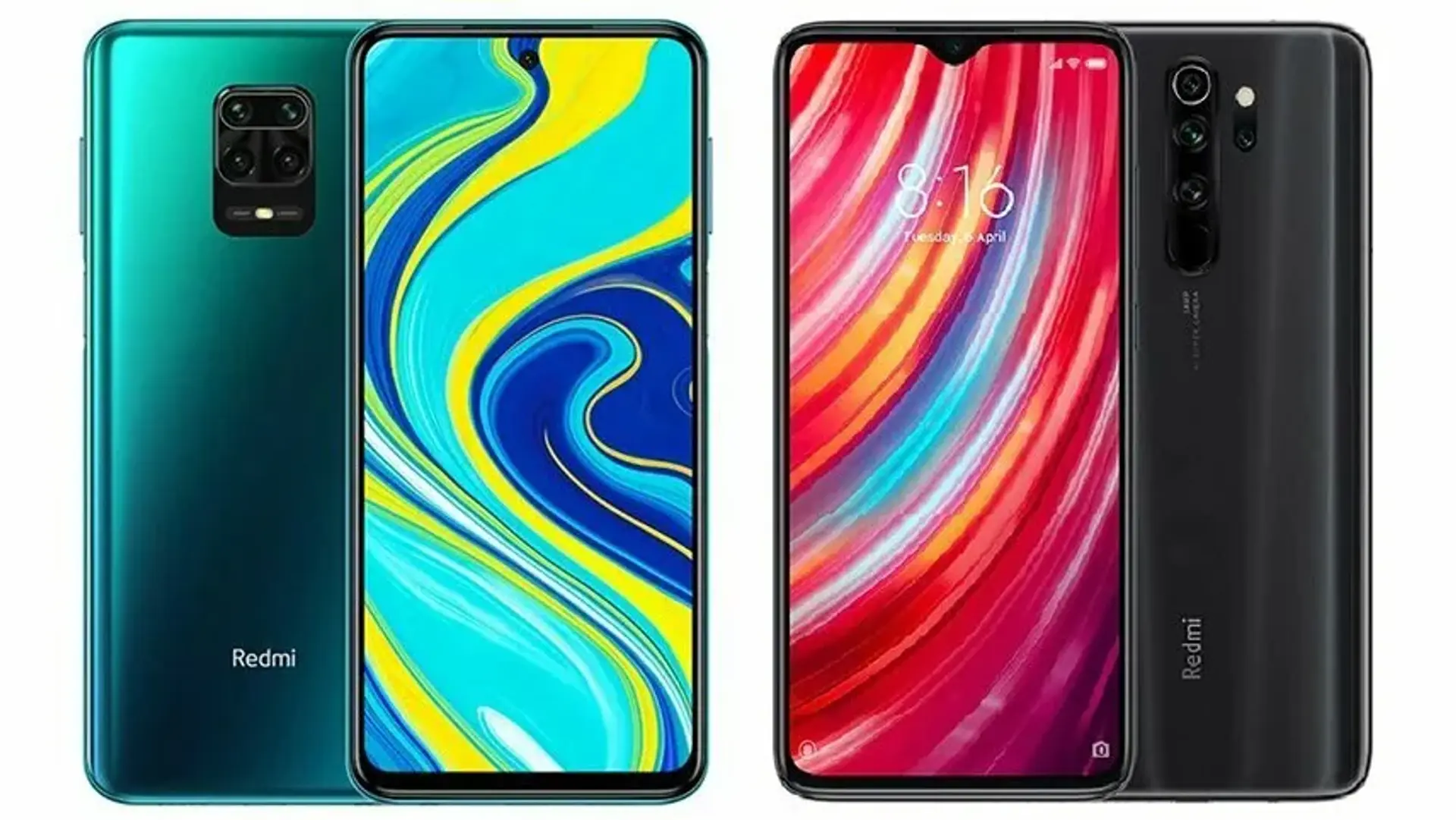 مقایسه نوت 9 پرو با Note 8 Pro شیائومی + مشخصات فنی و قیمت