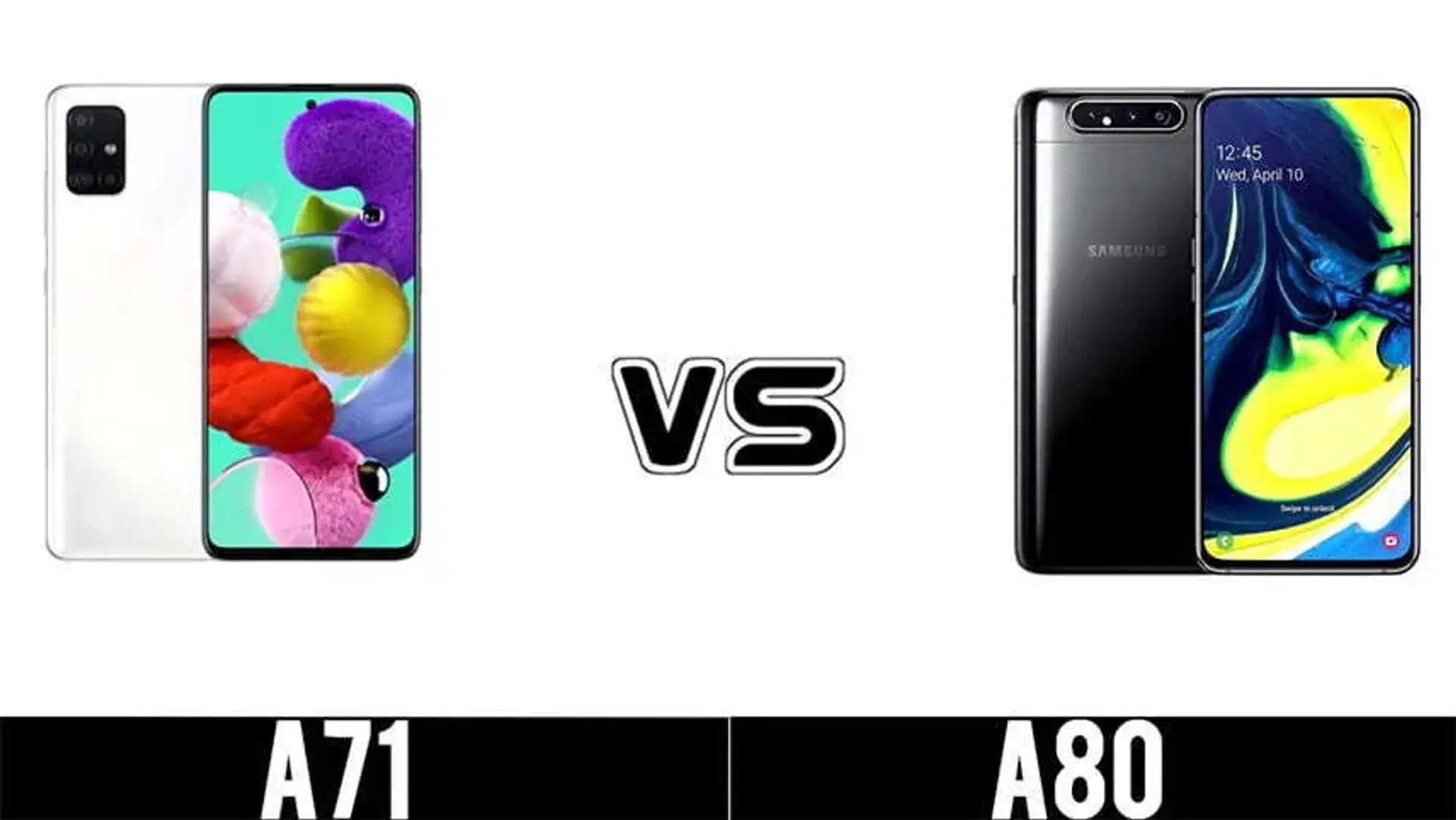 مقایسه A80 با A71 سامسونگ ؛ کدامیک بهتر است؟