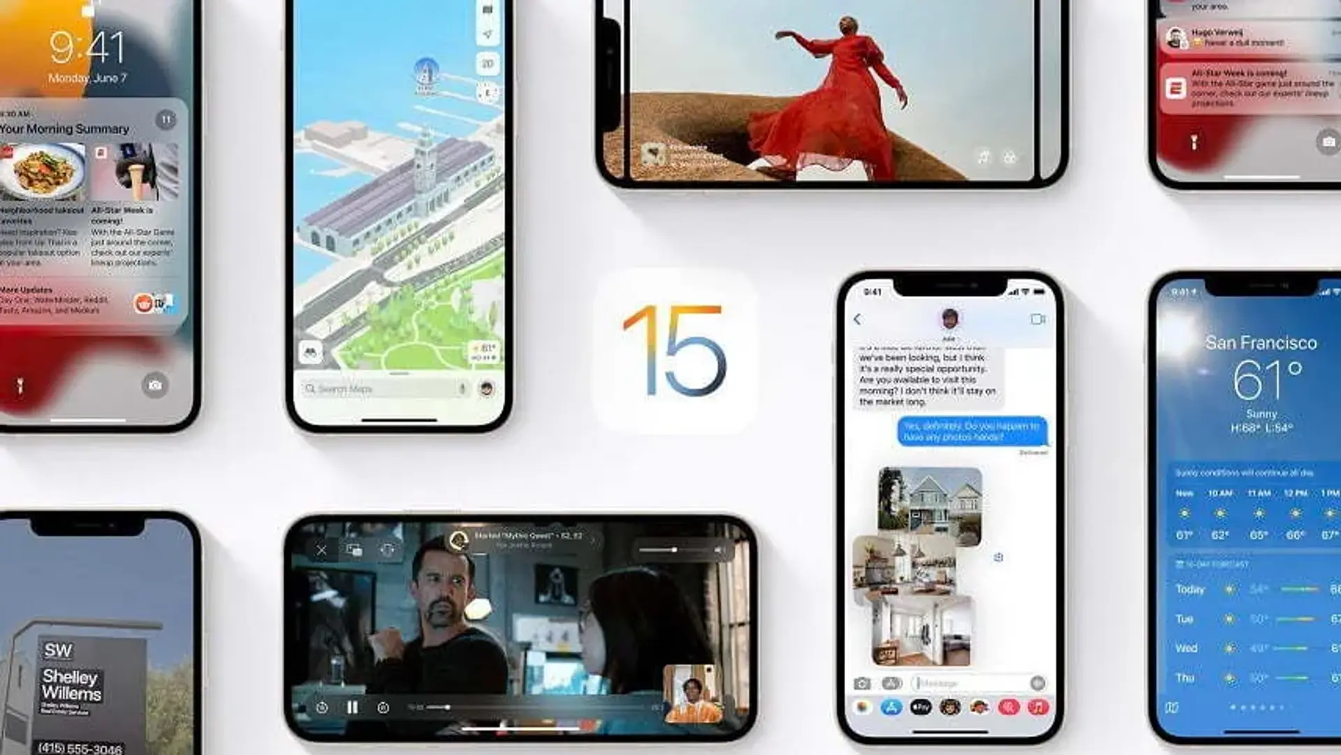 سیستم عامل iOS 15 منتشر شد / آیفون را آپدیت کنید!