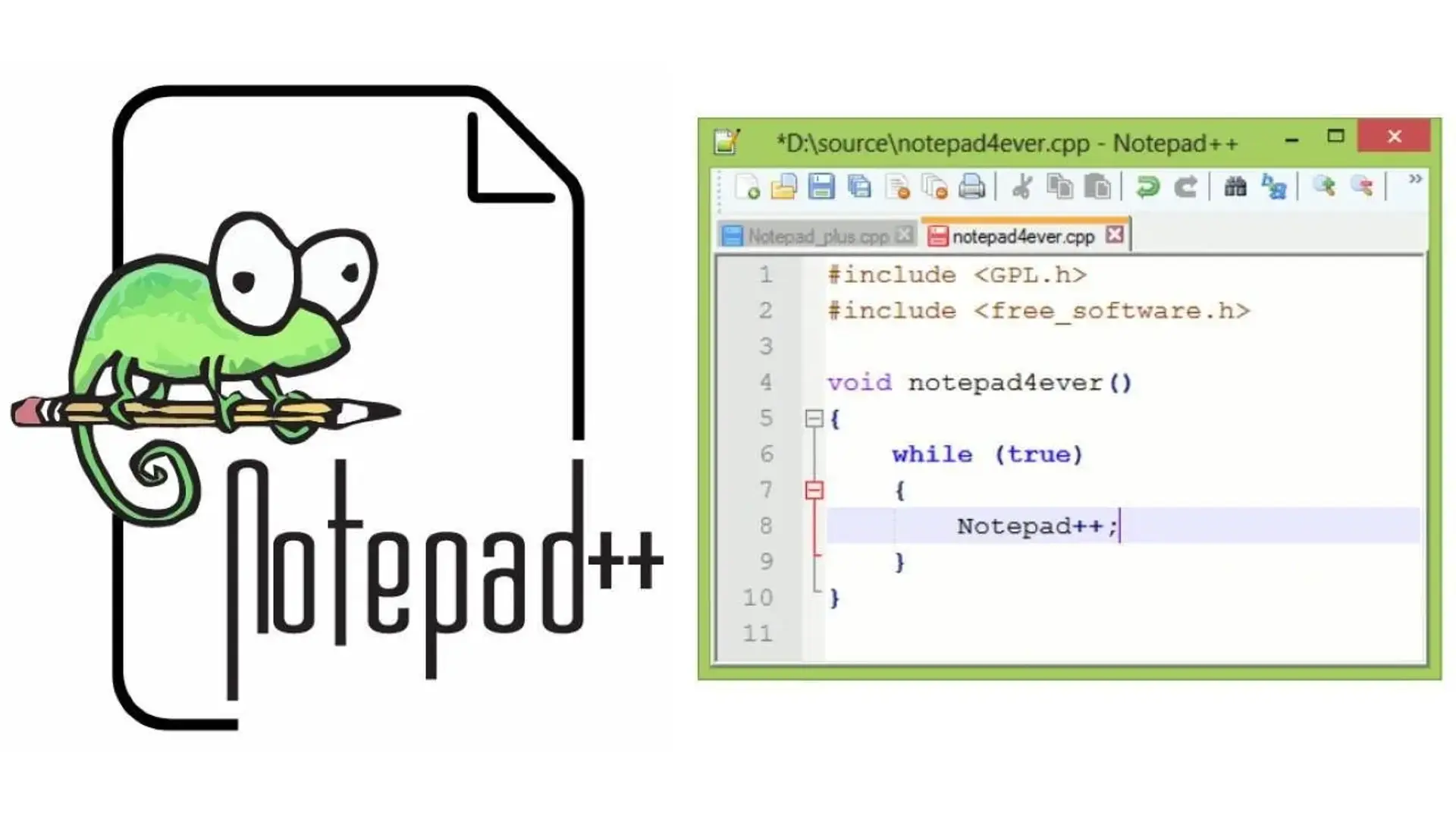 بررسی و دانلود برنامه نوت پد پلاس پلاس Notepad++