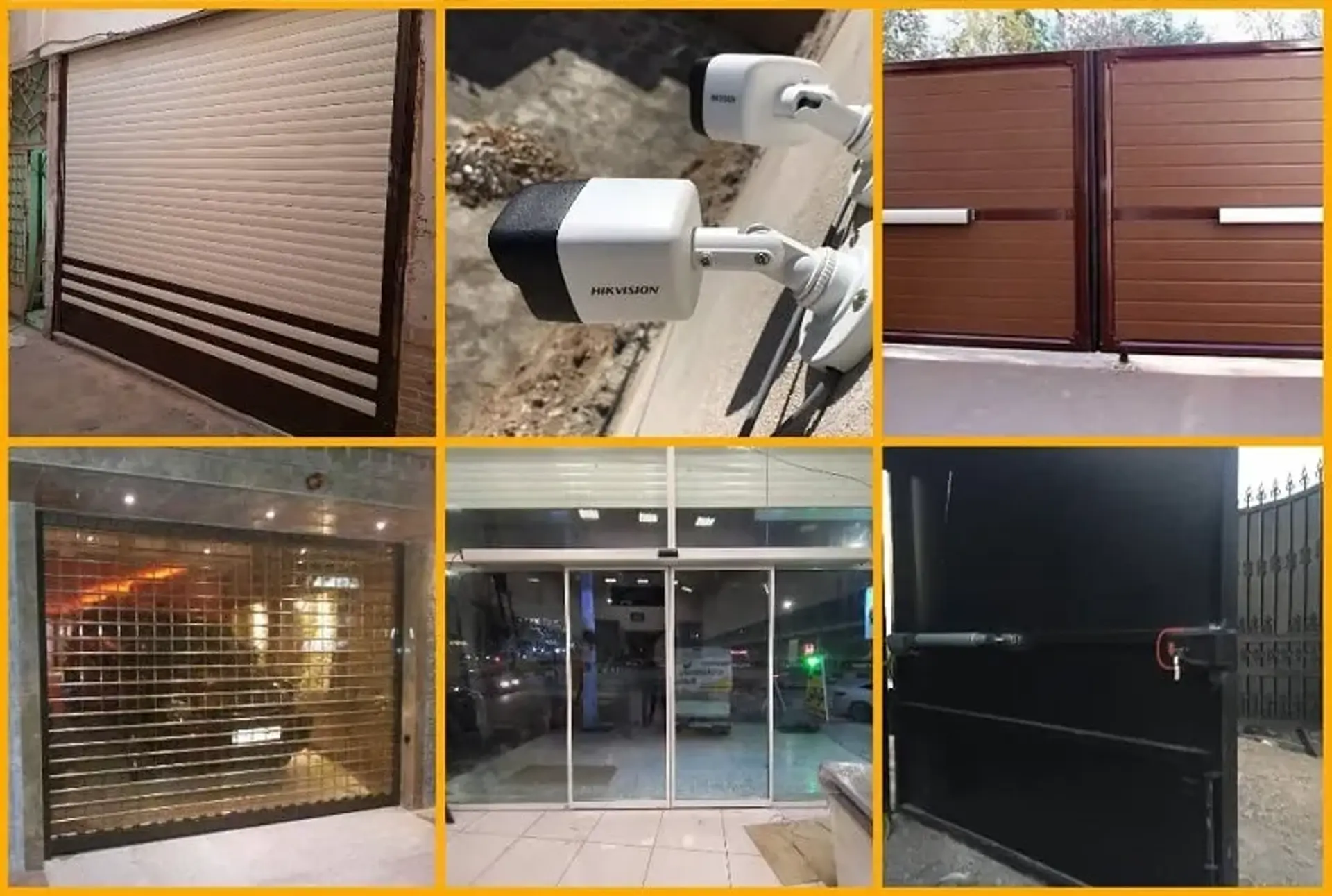 معرفی محصولات هیجان انگیز برای ایمن سازی ورودی پارکینگ و مغازه ها