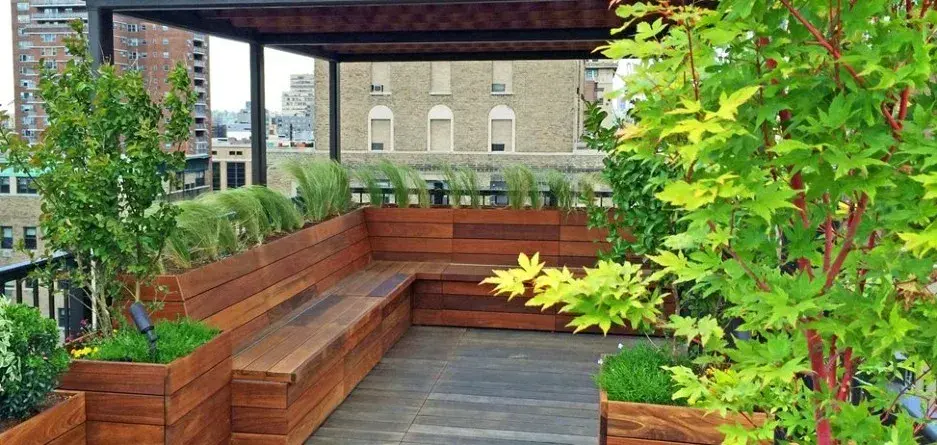 مهمترین نکات برای طراحی روف گاردن