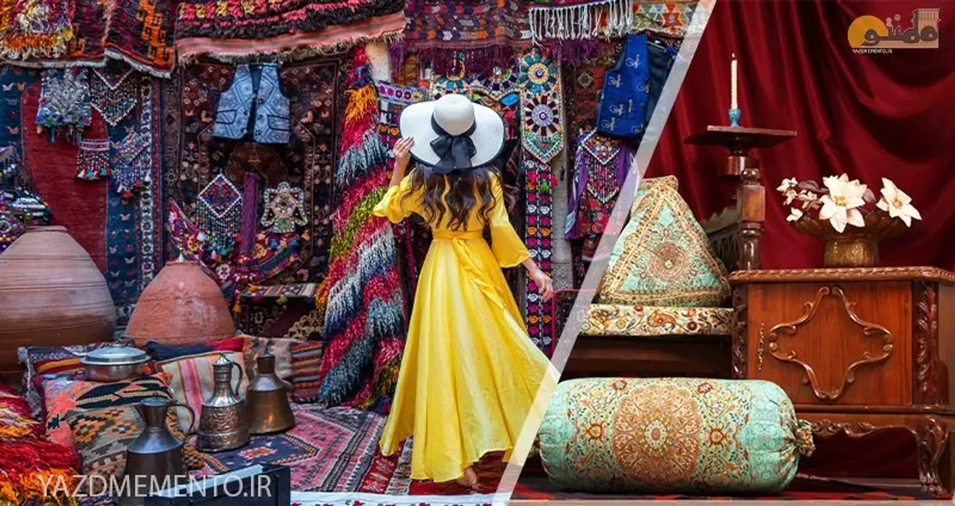 ترمه چیست؟ معرفی انواع محصولات ساخته شده با پارچه های ترمه &#8211; یزد ممنتو