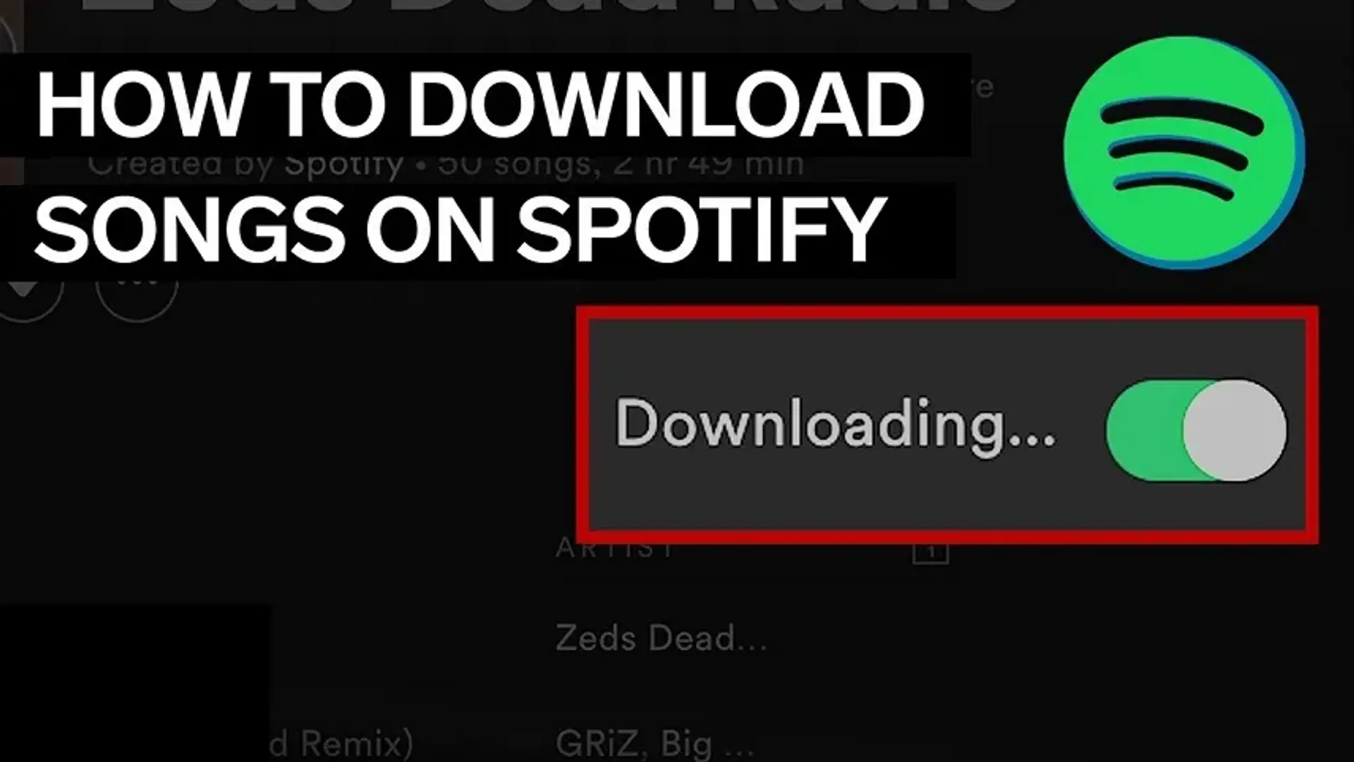 آموزش دانلود آهنگ از Spotify