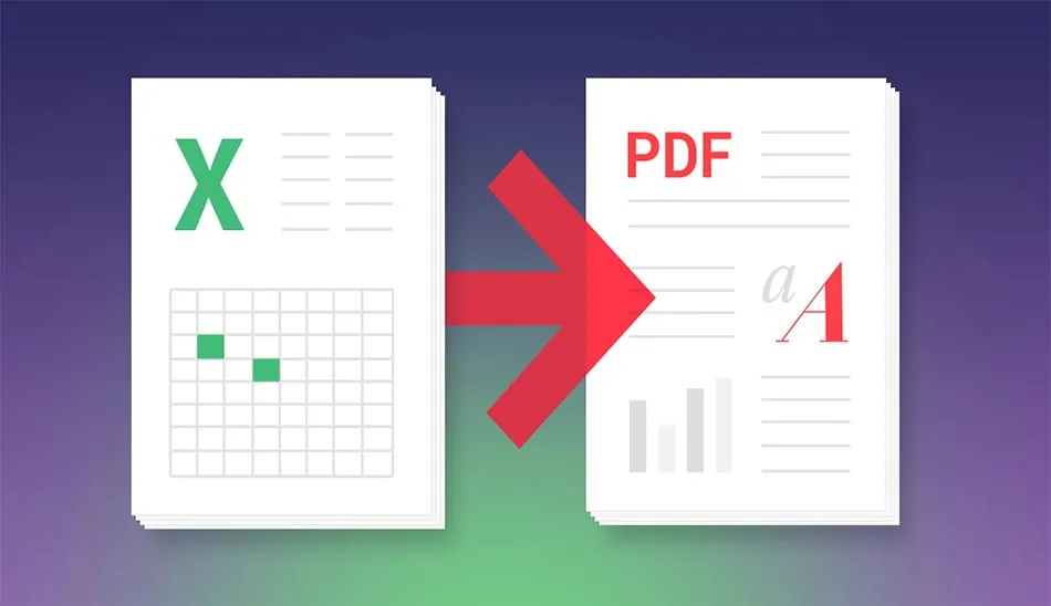 راهنمای تبدیل اکسل به پی دی اف | چگونه اکسل را به PDF تبدیل کنیم؟ | پلازا