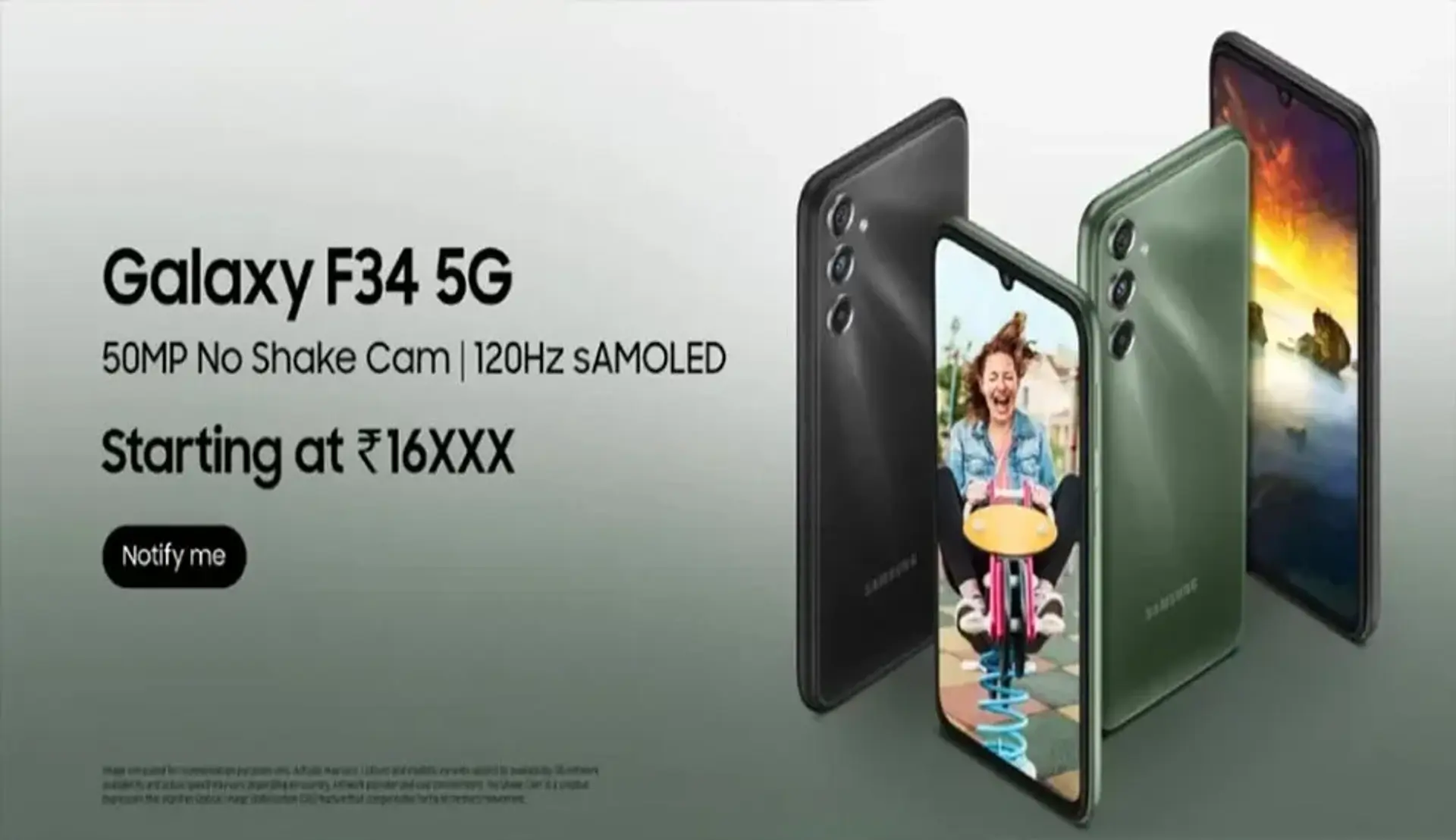 معرفی گوشی Galaxy F34 5G؛ گلکسی M34 با نام جدید