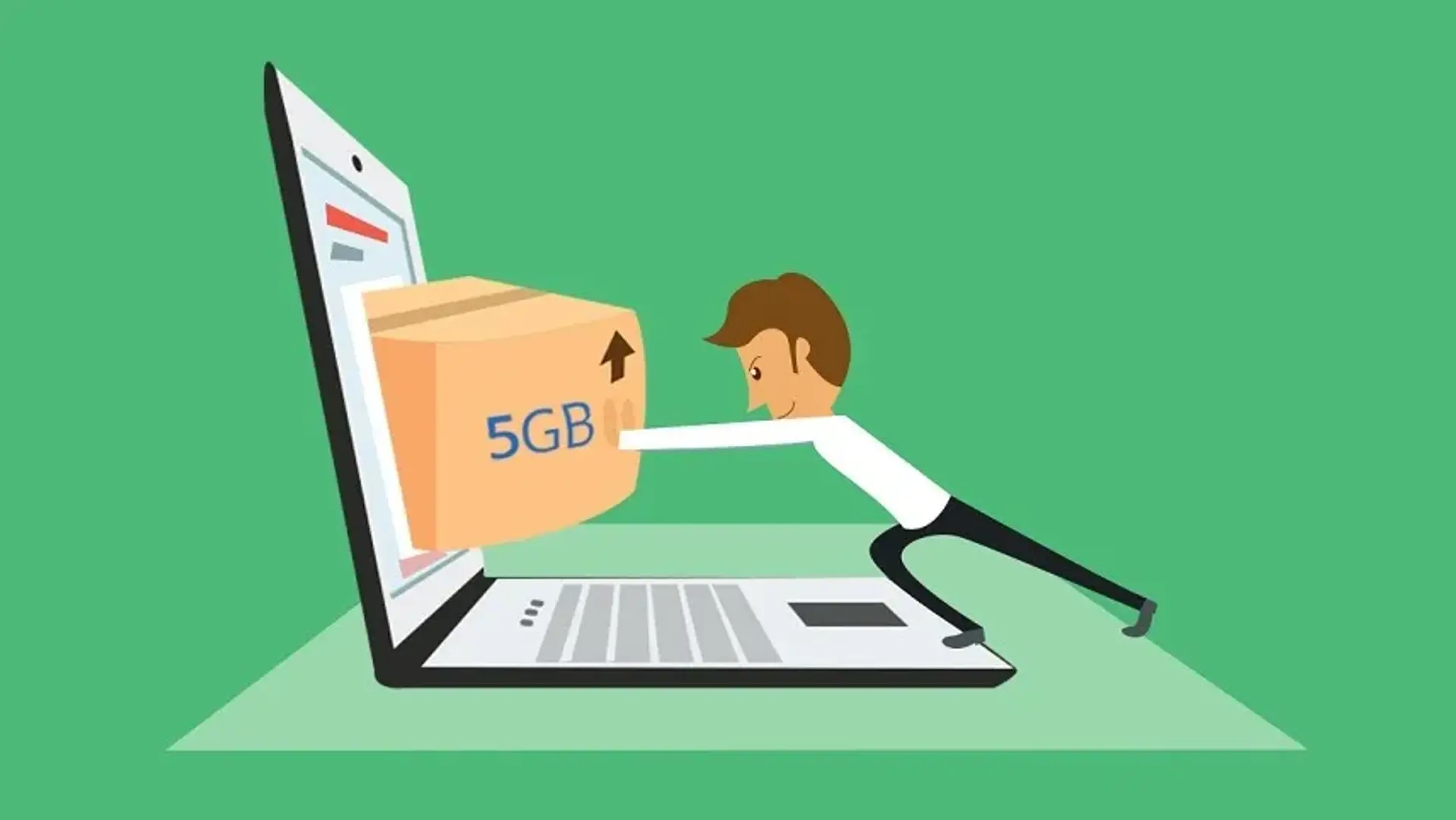 آموزش نحوه ارسال فایل با حجم بالا در ایمیل