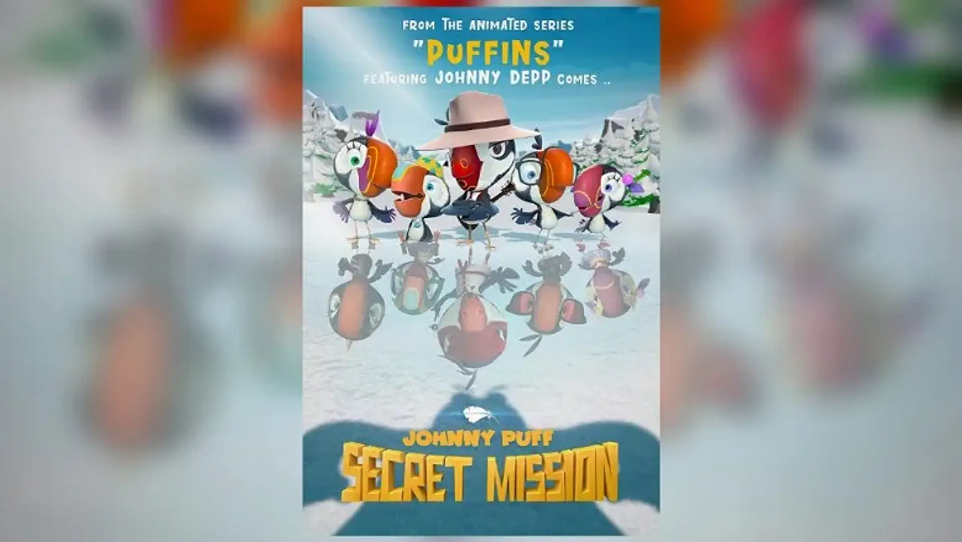 معرفی انیمیشن Johnny Puff: Secret Mission 2023 ؛ انیمیشنی با صداپیشگی جانی دپ!