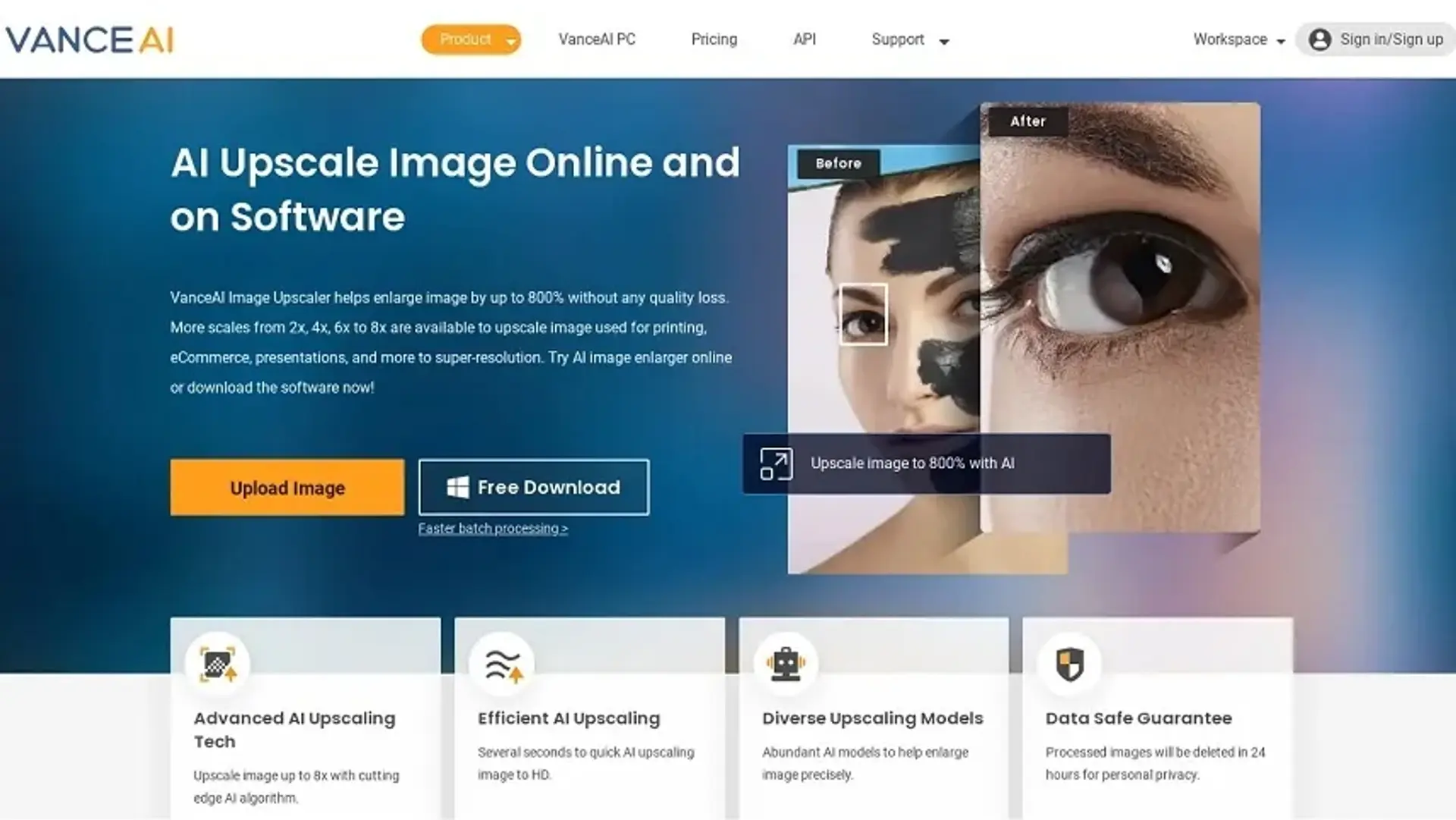 معرفی هوش مصنوعی VanceAI؛ راهکاری برتر برای افزایش کیفیت تصاویر