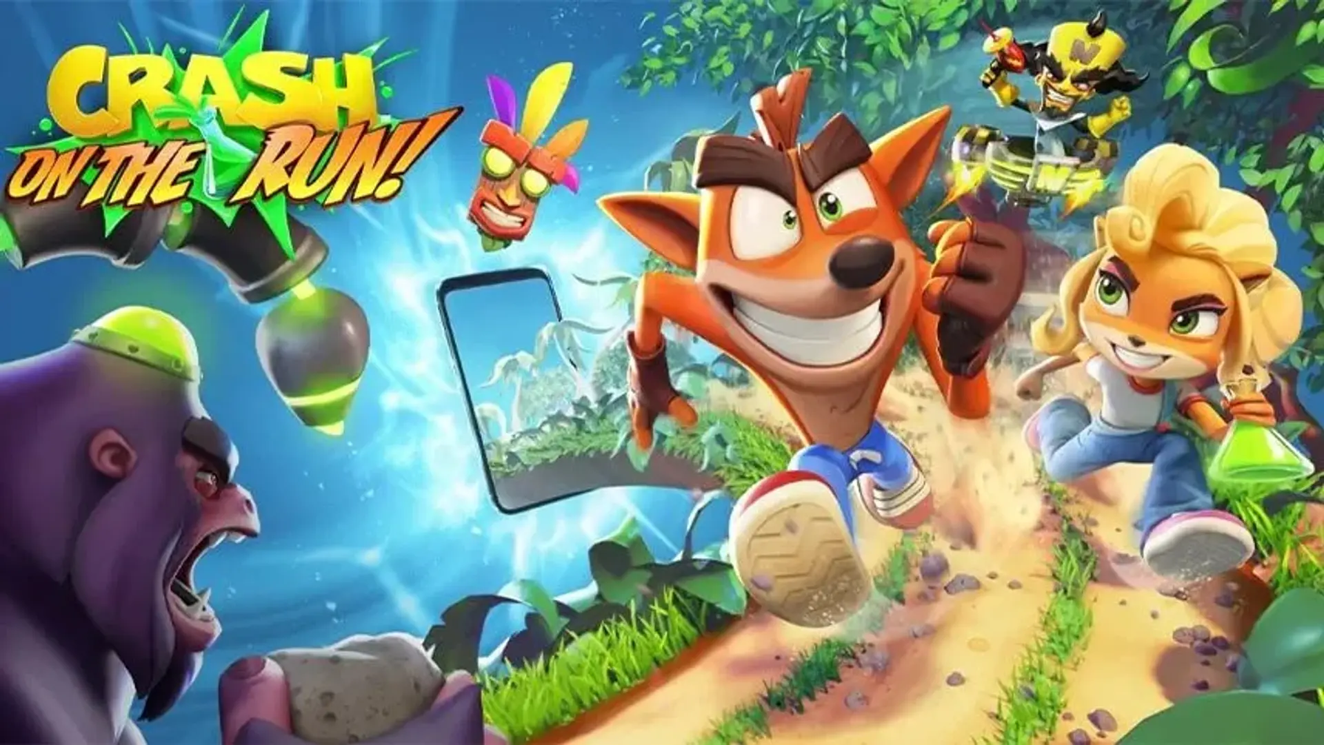 بررسی بازی Crash Bandicoot On The Run ؛ نمرات، تریلر و لینک دانلود
