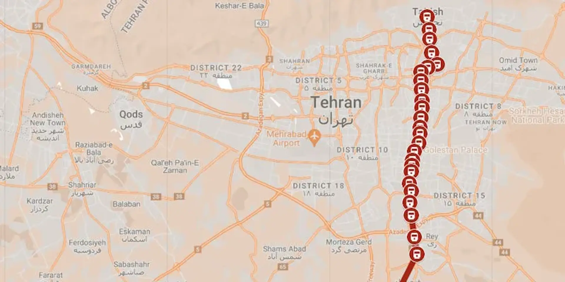 خطوط مترو تهران را بیشتر بشناسید؟