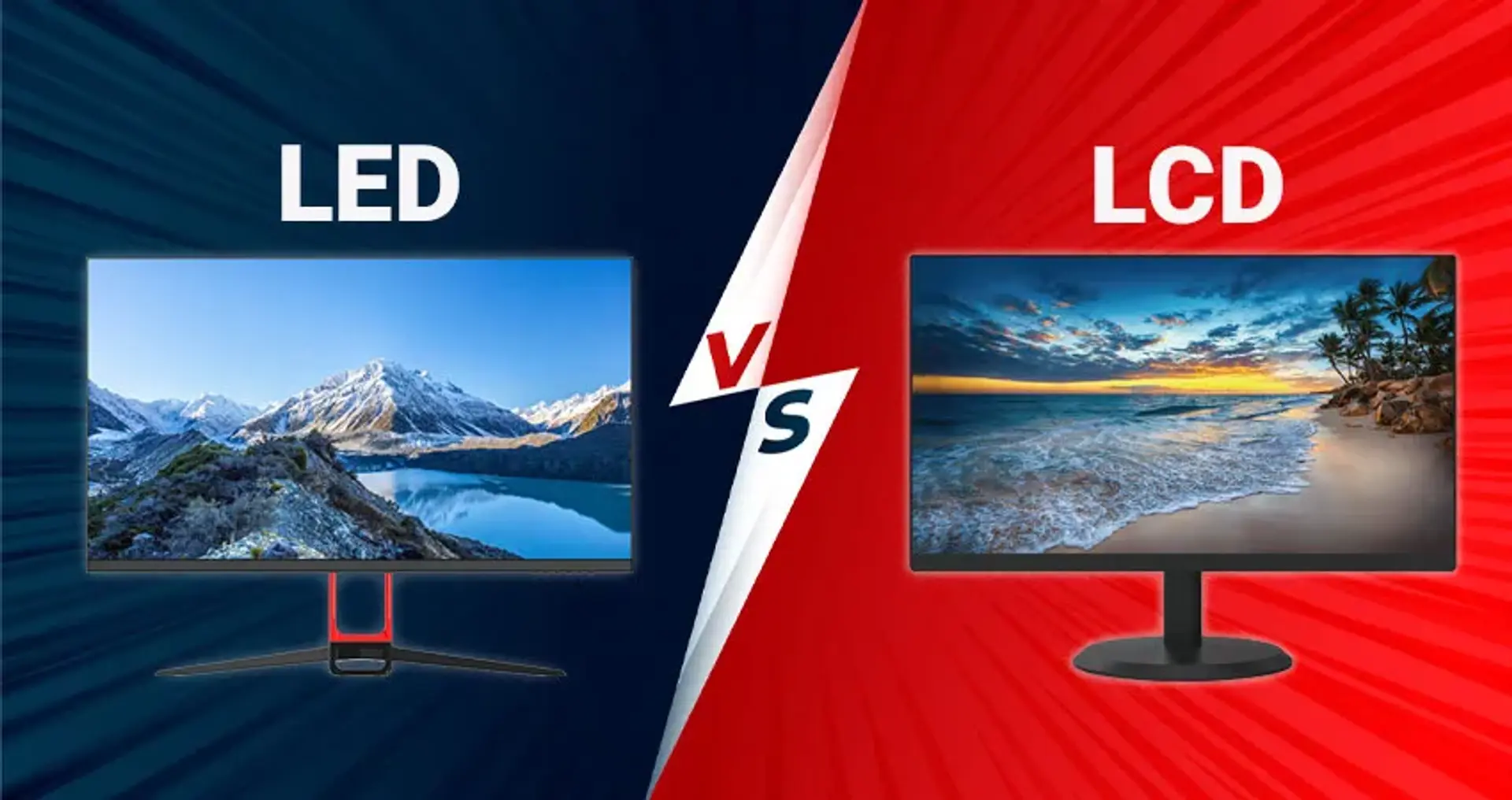 تفاوت مانیتور LED و LCD | (ال ای دی) بهتر است یا (ال سی دی)