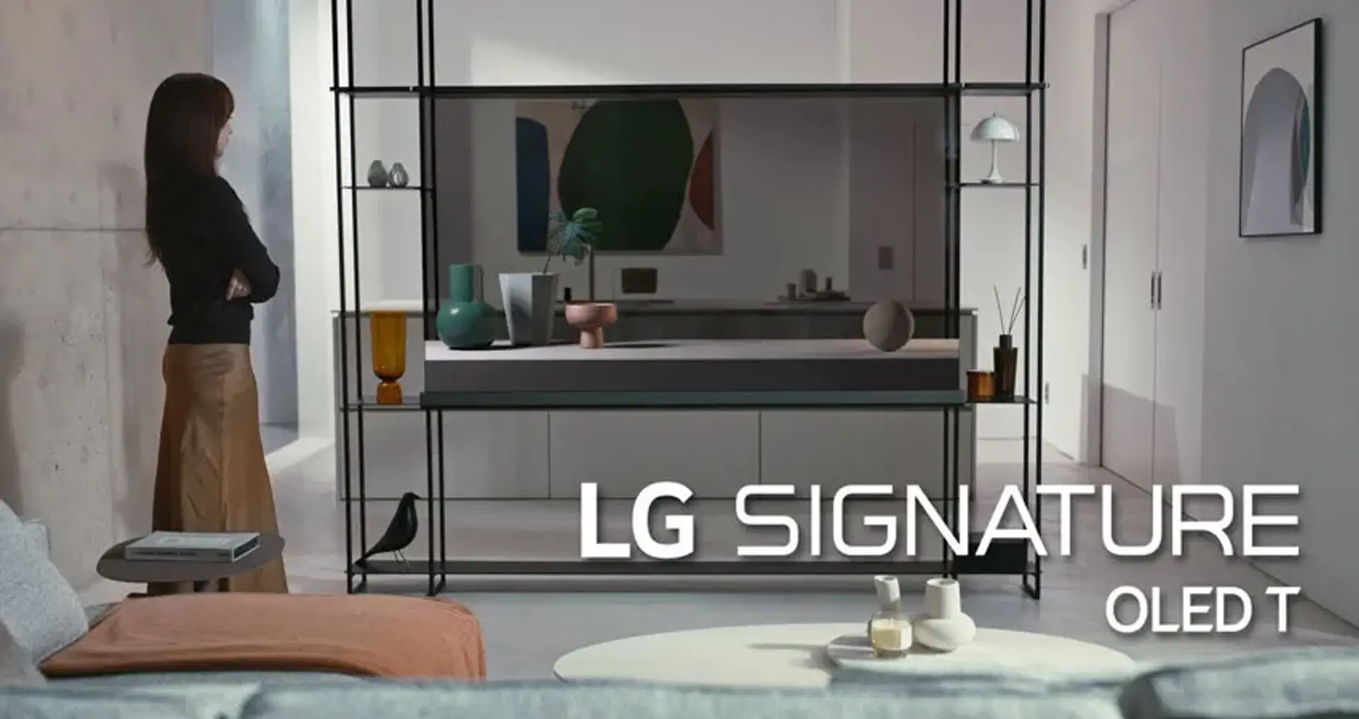 آشنایی با تلویزیون شفاف سیگنچر ال جی LG Signature OLED T