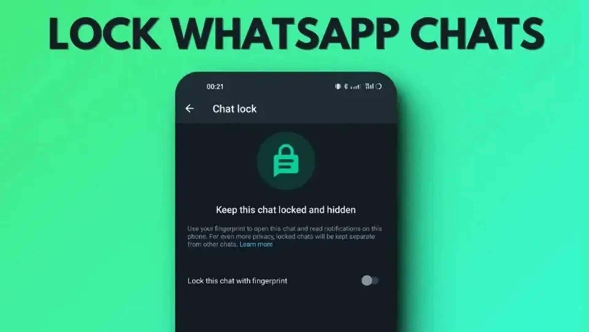 قفل کردن یا مخفی کردن چت (Chat Lock) در واتساپ چگونه است؟