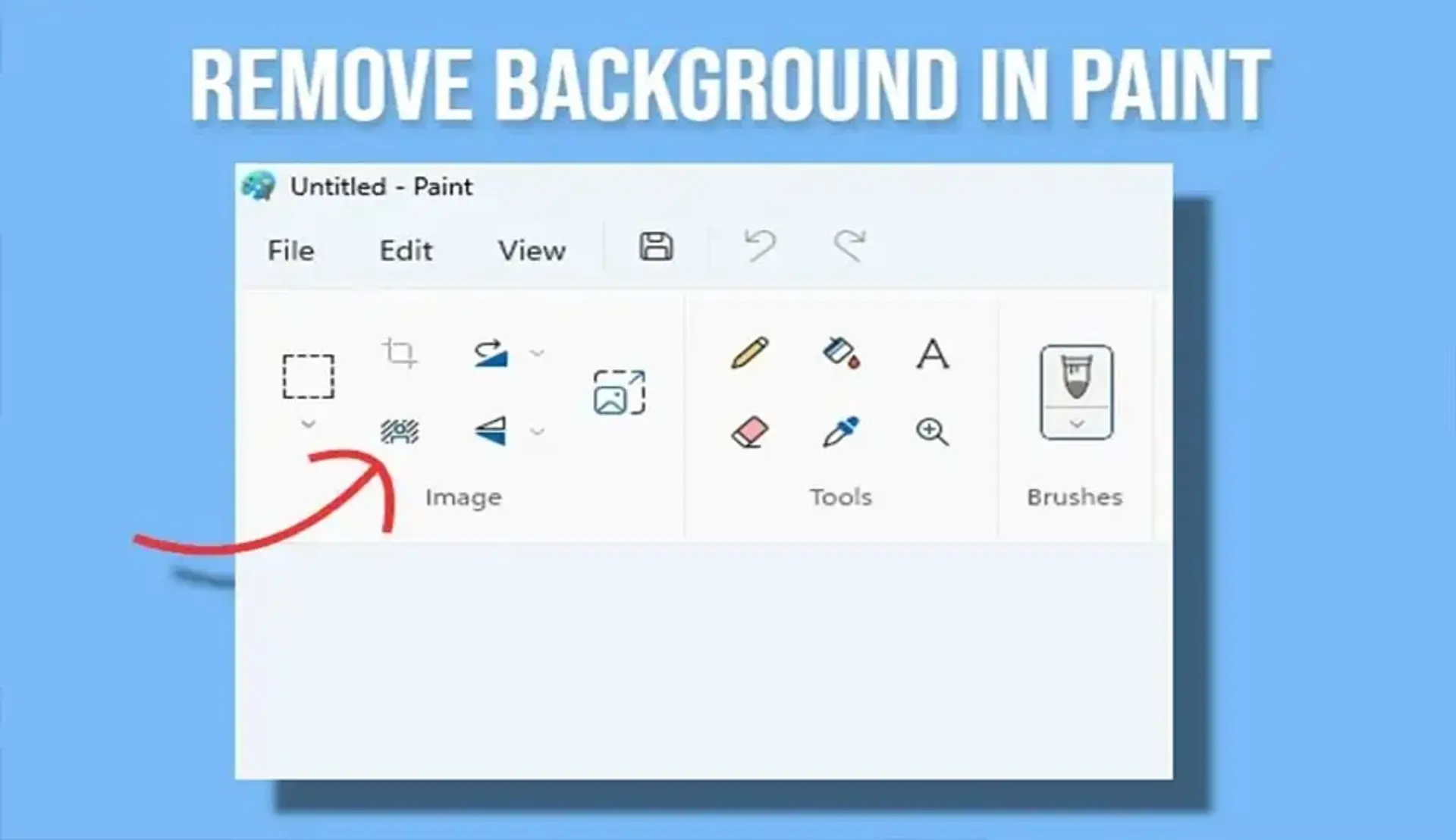 آموزش حذف پس زمینه عکس با Paint
