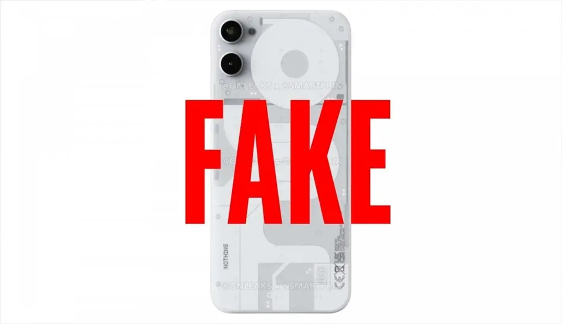 مشخص شد رندر Nothing Phone (2a) جعلی بوده است
