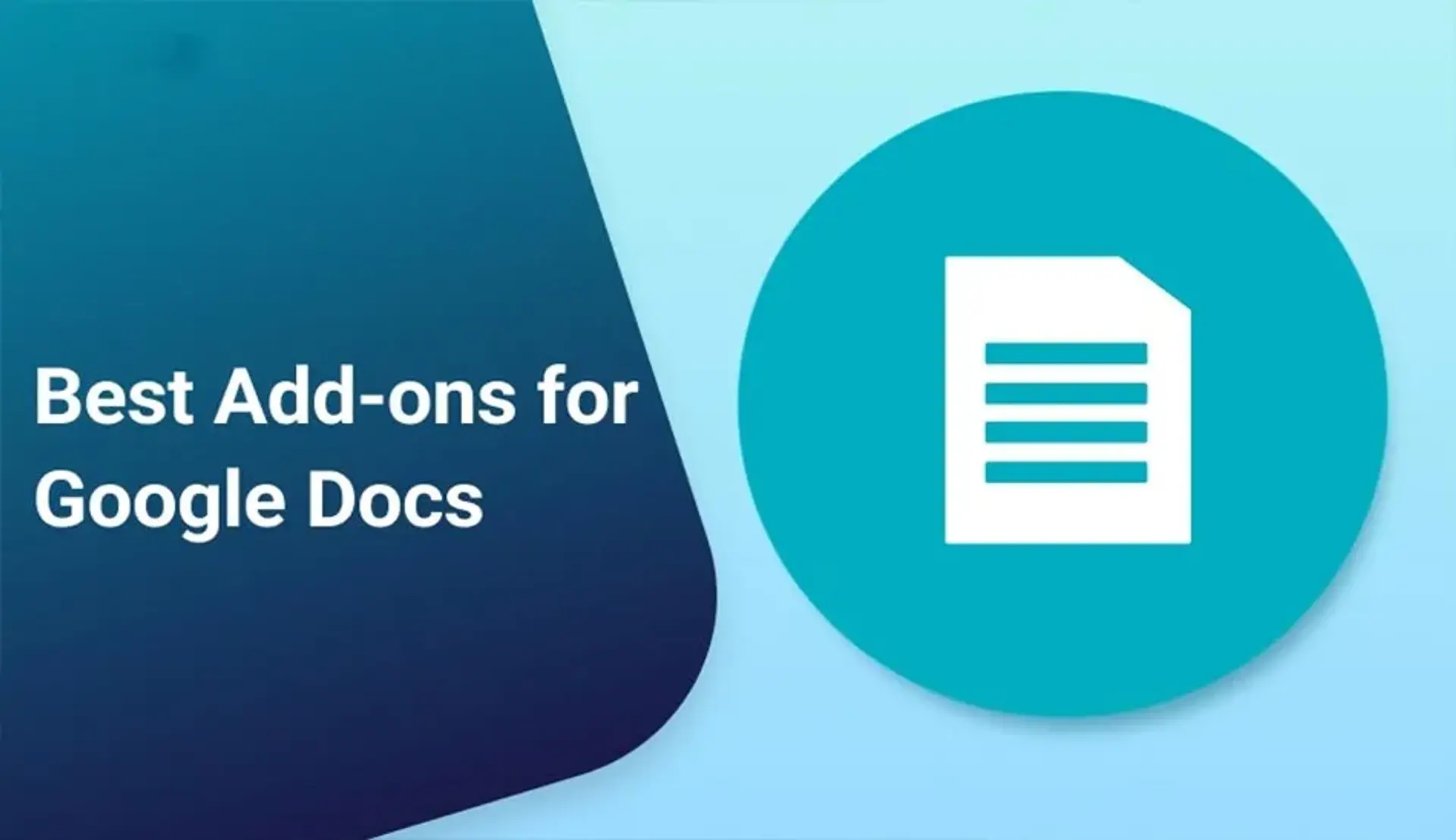 ۵ پلاگین مهم وکاربردی برای گوگل داکس (Google Docs)