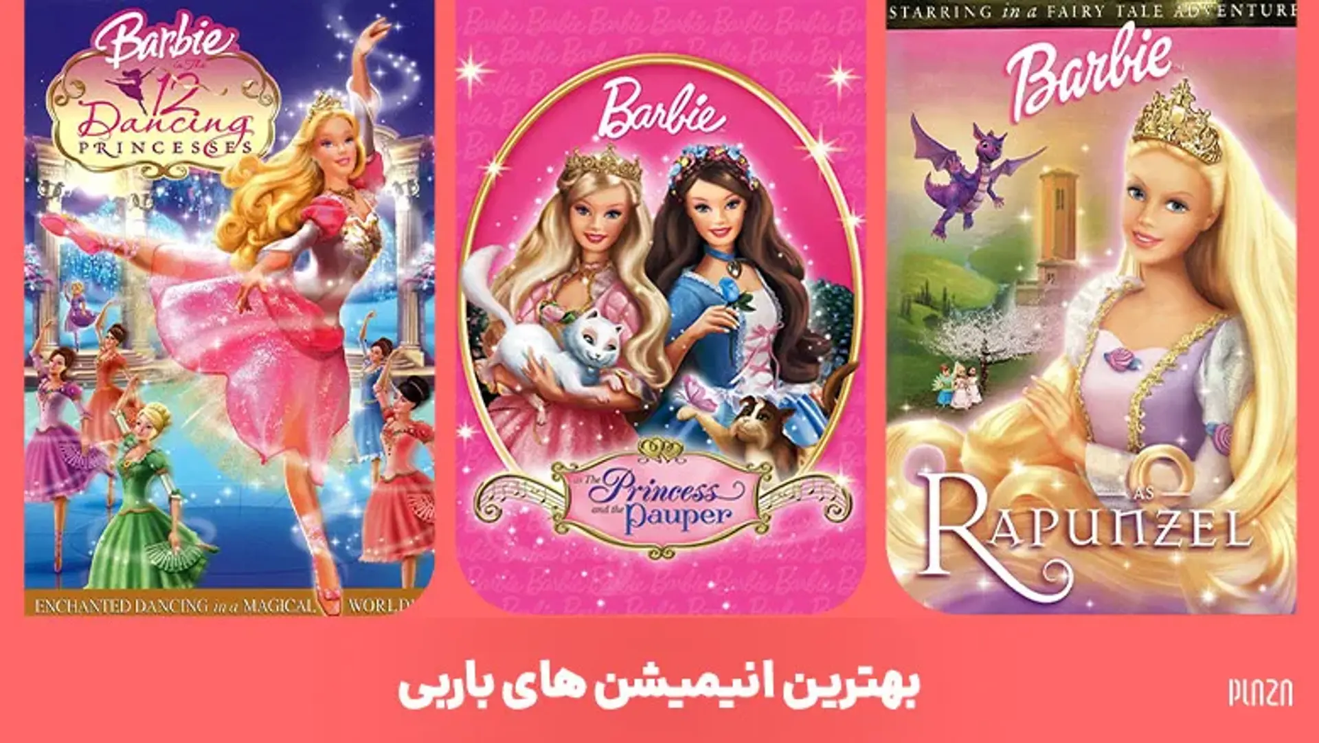 معرفی تمام کارتون های باربی قدیمی و جدید