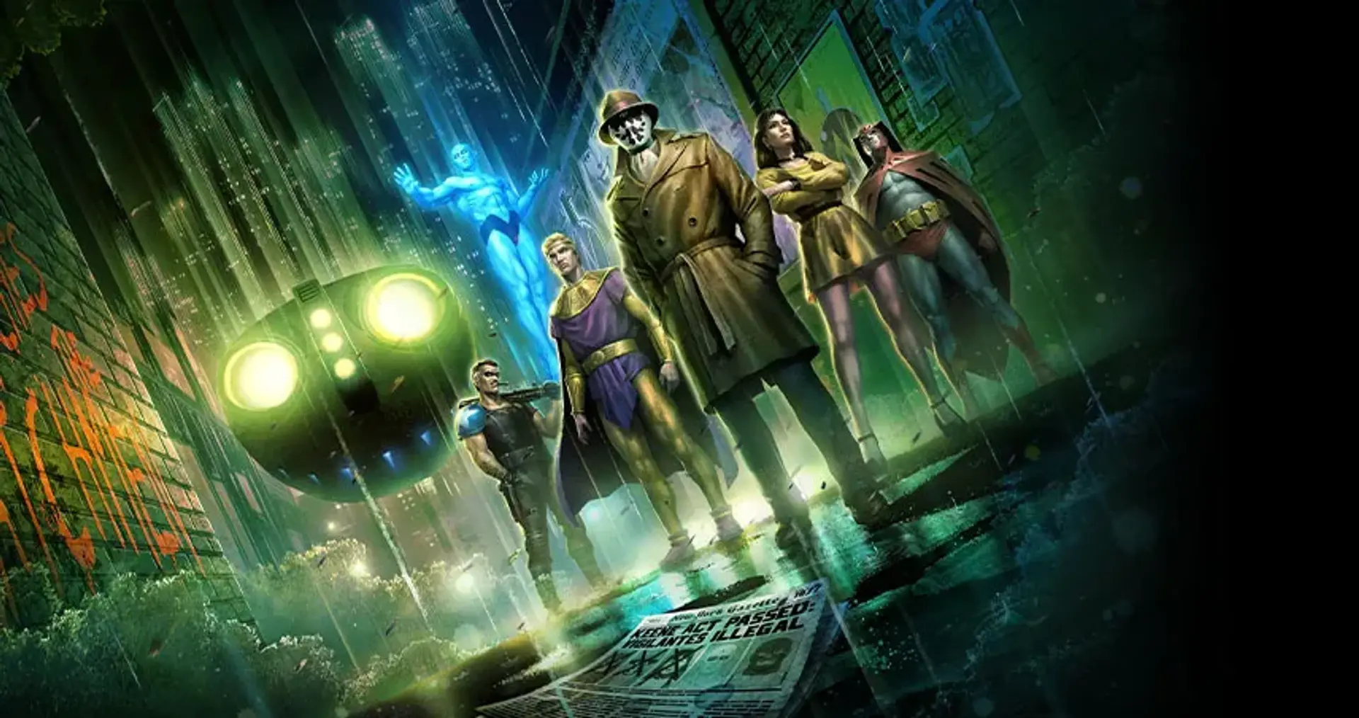 بررسی انیمیشن نگهبانان: بخش اول (Watchmen Chapter I)