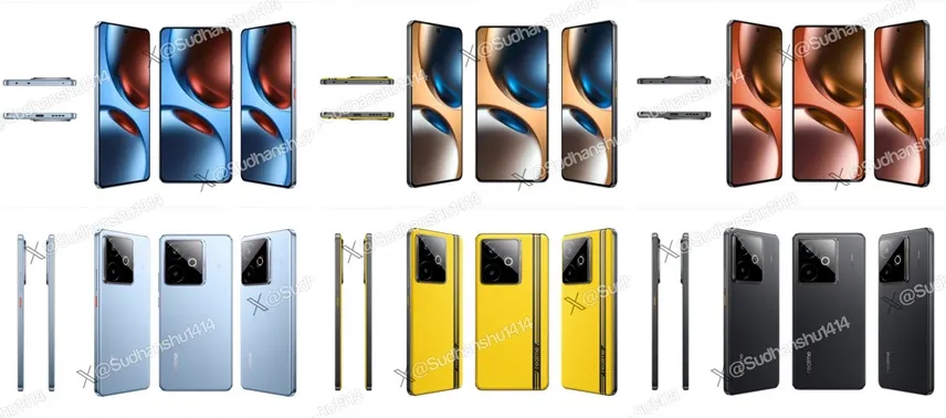 رنگ بندی گوشی Realme GT 7T